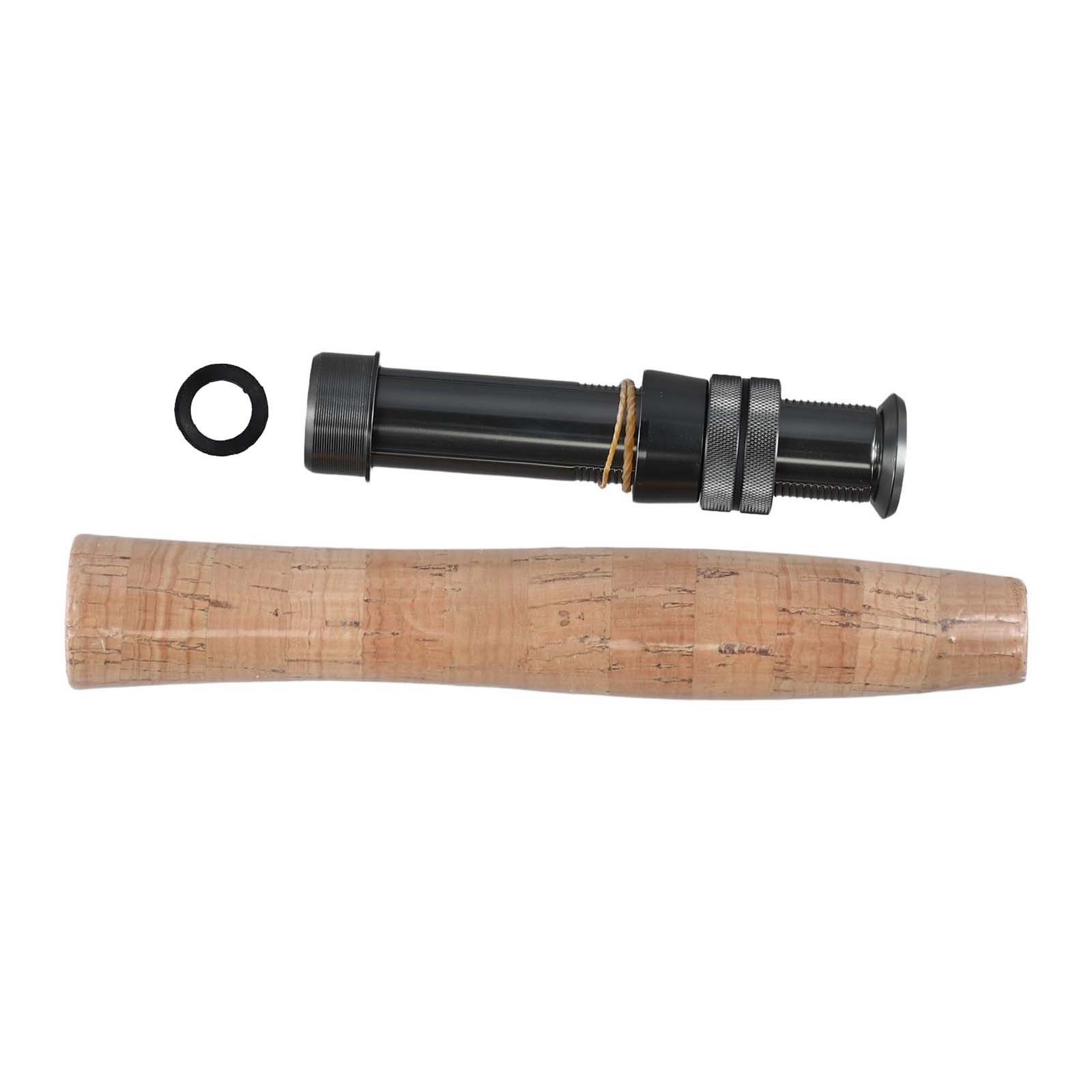 Cork Fly Fishing Rod Handle Grip With Reel Seat DIY Building Repair Kit New