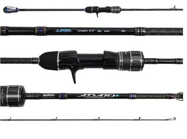 Storm Gomoku ADAJO + 6’3″ 1 Piece PE 4 – APS631-4 Spin Slow Fall Jigging Rod