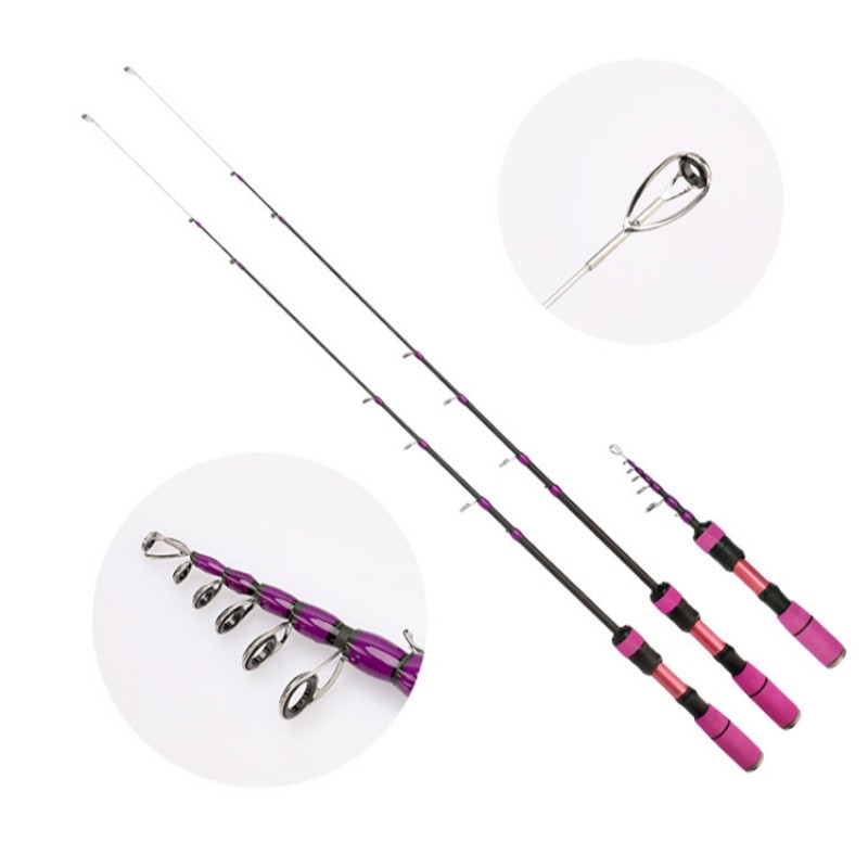 Telescopic Fishing Rods Ultralight Spinning Casting Rod Carbon Fiber Stream Rod