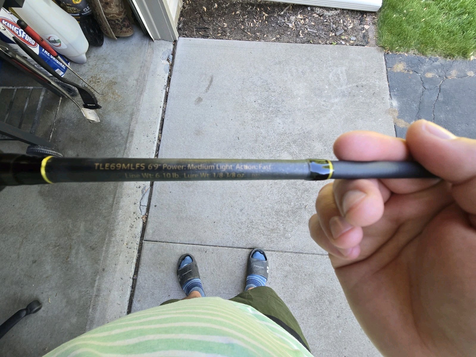 Team Lew’s Elite Series Spinning Rod: 6’9″ Medium Light Fast (NEW with tags)
