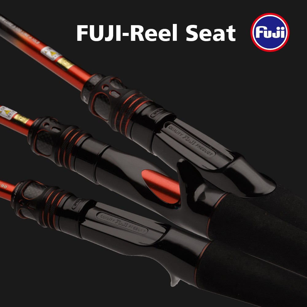 PURELURE TORRENT Red Universal Lure Fishing Rod Spinning Casting Lightweight