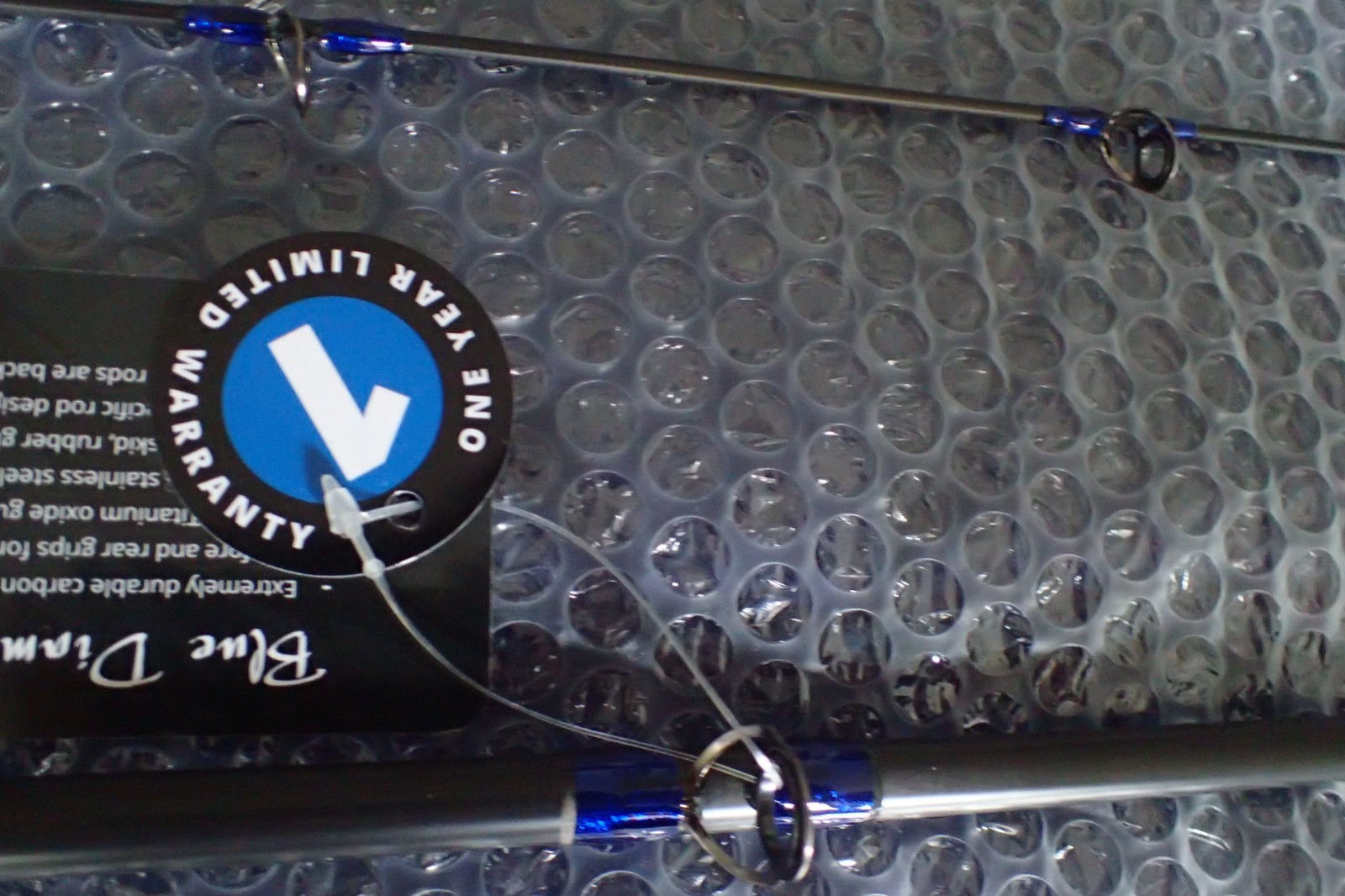Okuma 7’6 Blue Diamond Trolling CASTING Fishing A Rod 8-20lb “ML”S/M” Brand New