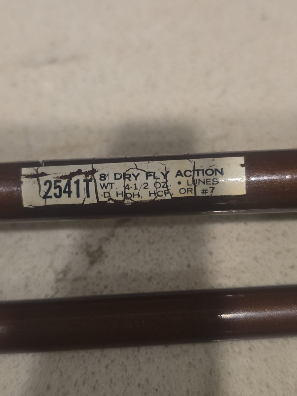 Vintage Garcia 2541 4 Piece 8’ Fly Rod made in USA