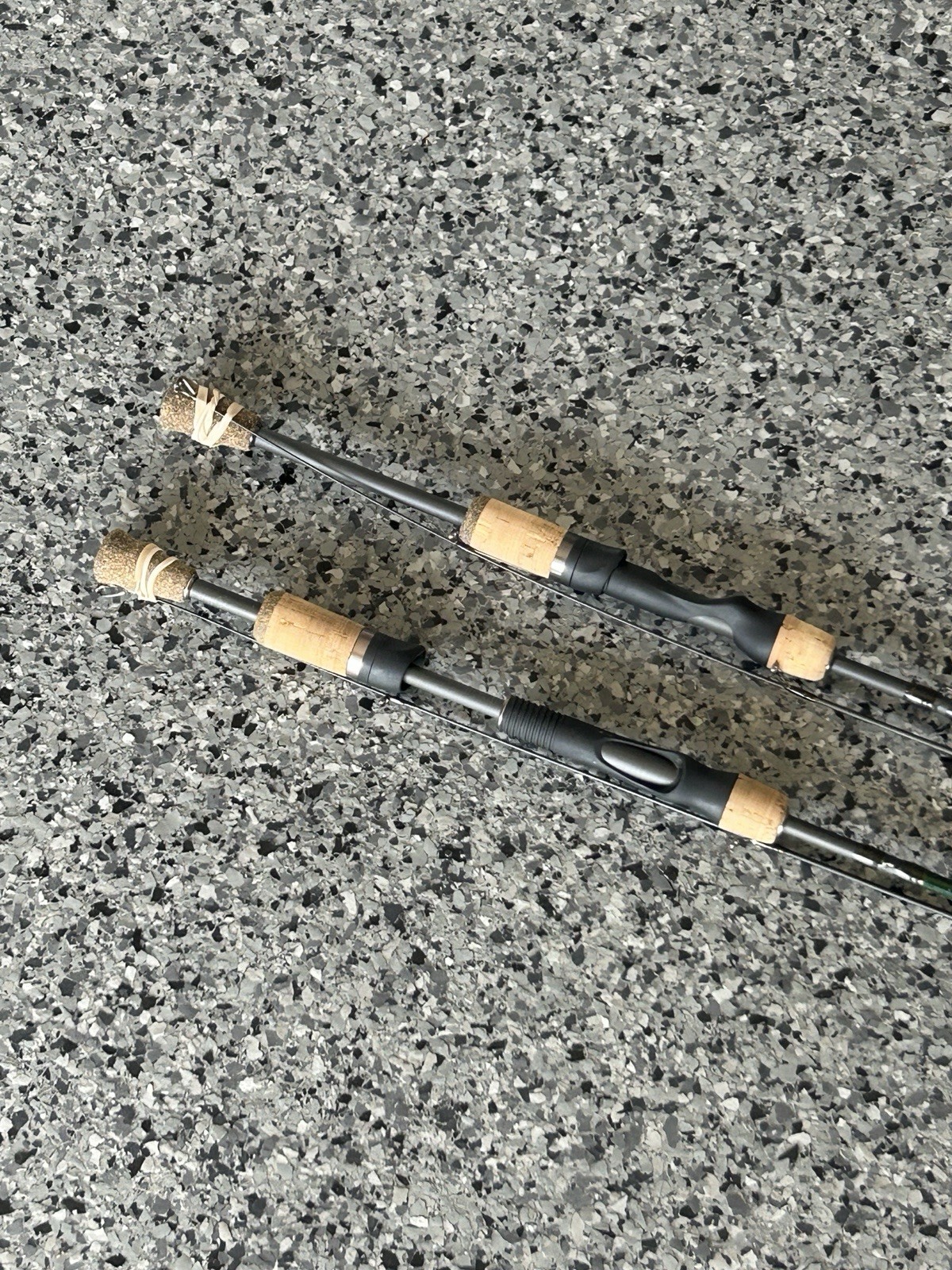 Lot Of 2 Scheels Ultra Light Series 7’ 2 Piece Light Extra Fast Spinning Rods