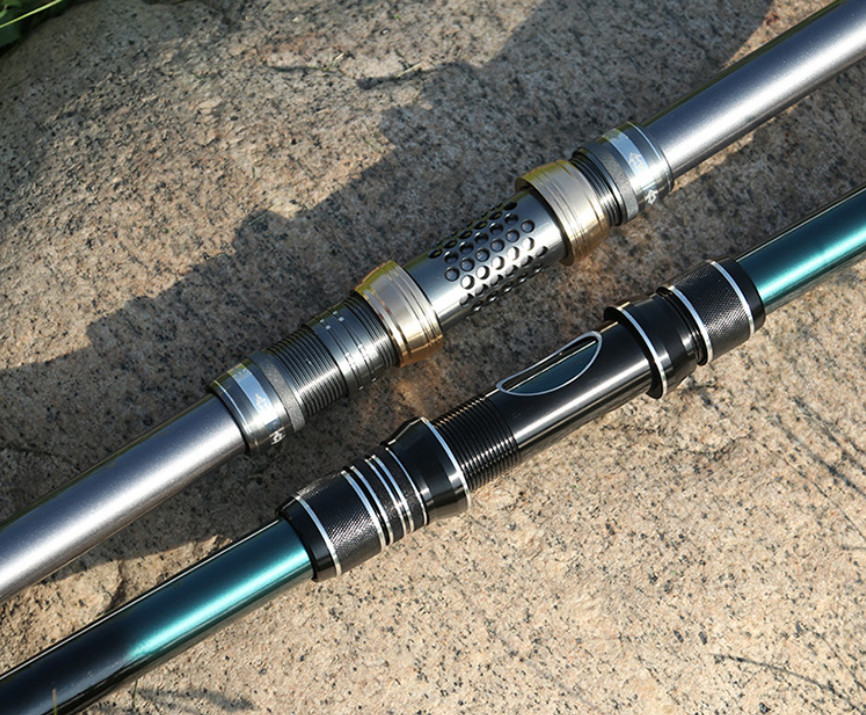 Rock Fishing Rod Carp Telescopic Sea Rod Spinning Rod Carbon Fiber Pole 2.1-3.6M