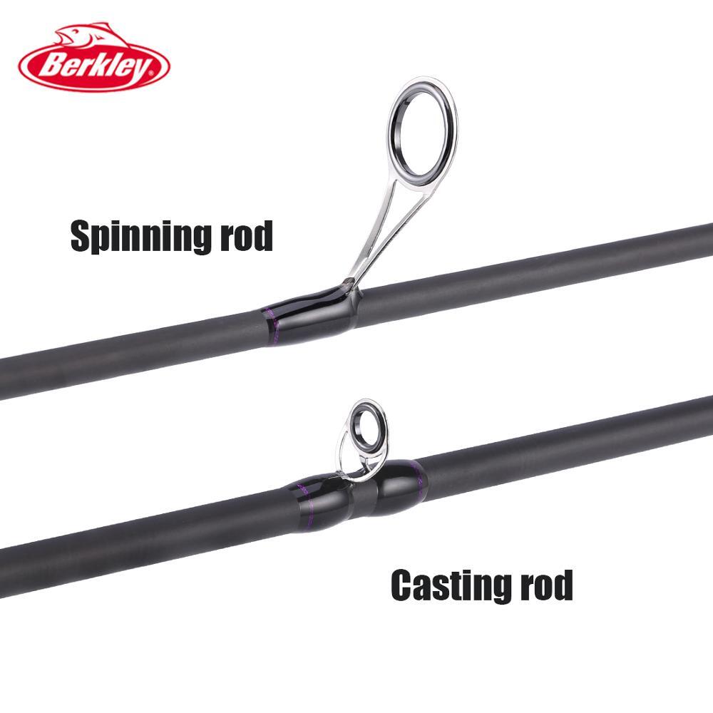 Berkley Lightning Baitcasting Fishing Rod 2 Rod Tips Saltwater Fishing Rod