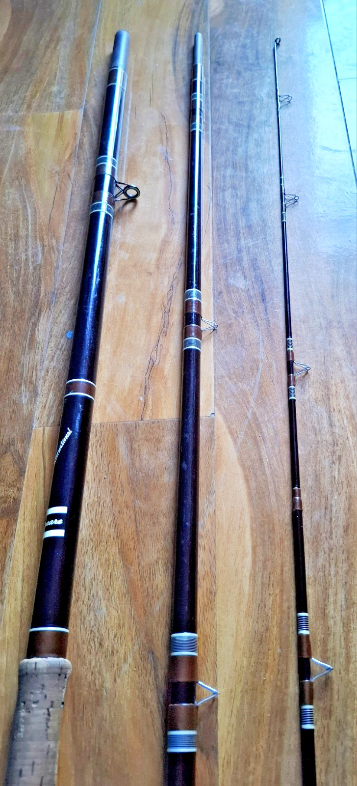 Shakespeare Match International Fishing Rod 3 Piece 13ft Spliced Tip River Lake