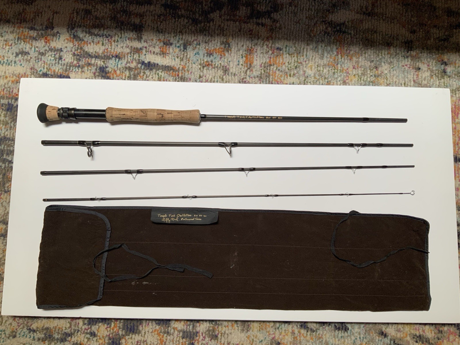 TFO Lefty Kreh Professional Series 8wt 9′ 4-Piece Fly Rod
