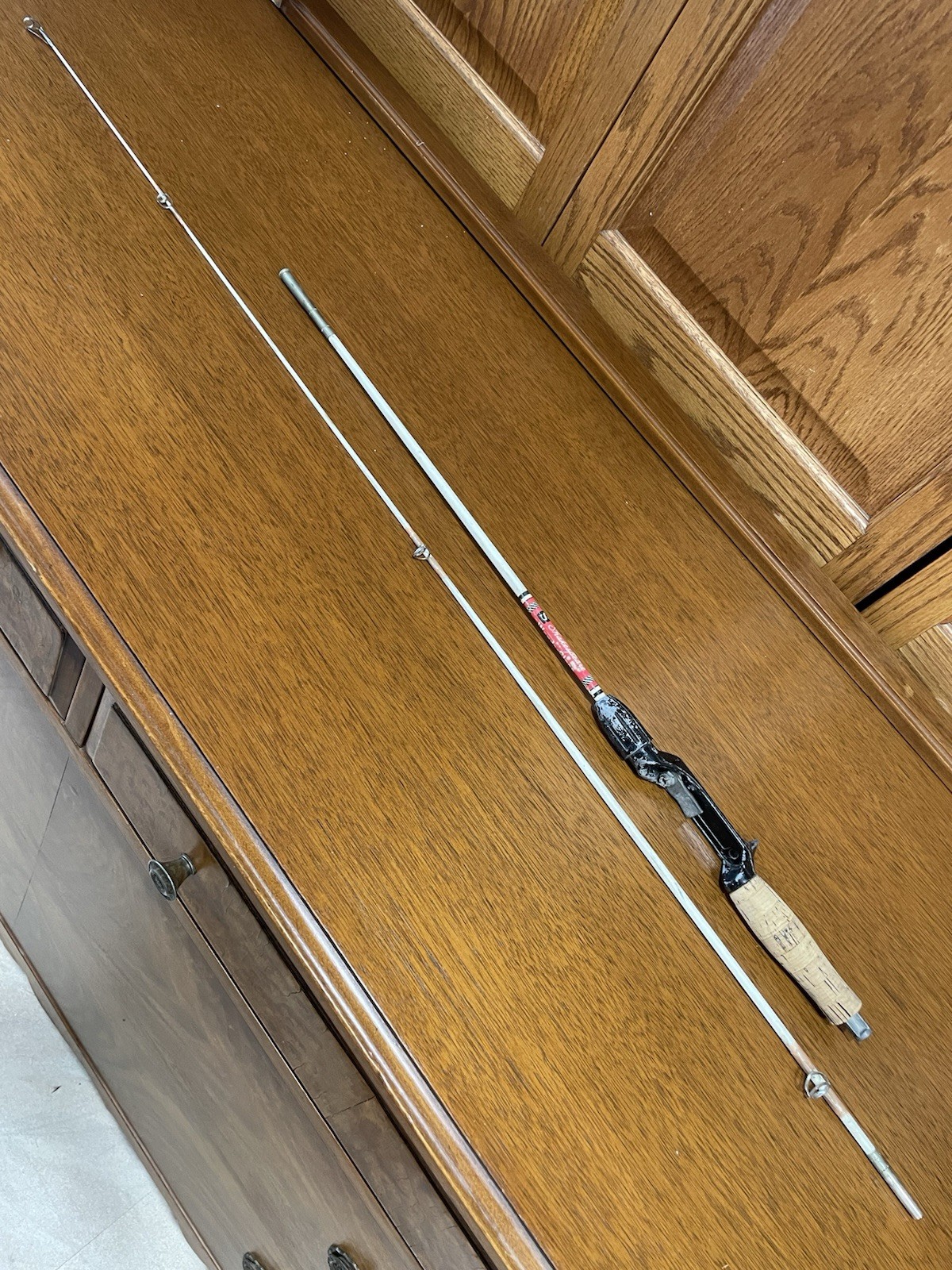 Vintage Shakespeare Wonder Glass Casting Fishing Rod PB-B11 5′ 6″ U.S.A. Made