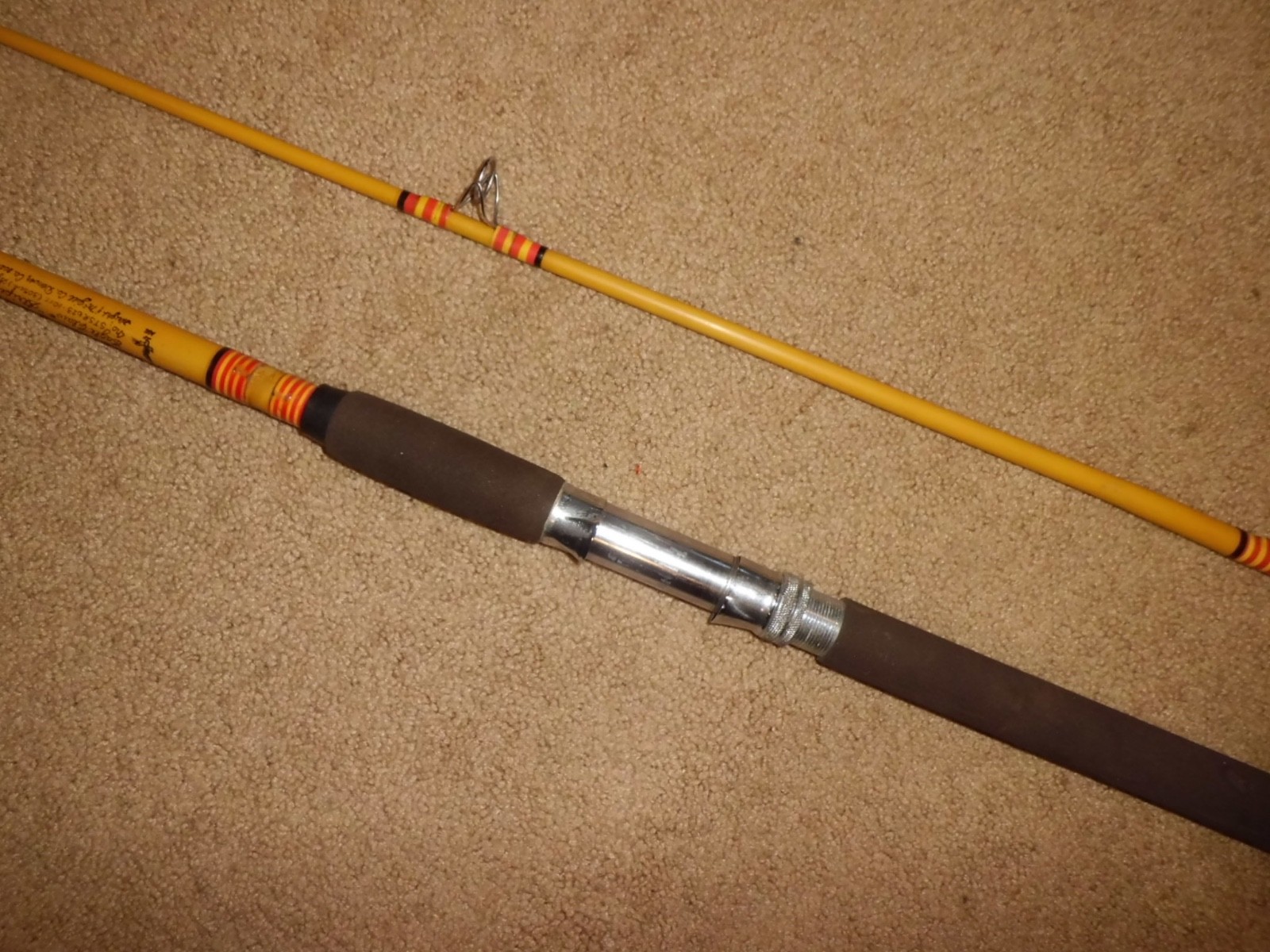 Vintage EAGLE CLAW Striper STSR623 Spinning 10′ Rod made in USA