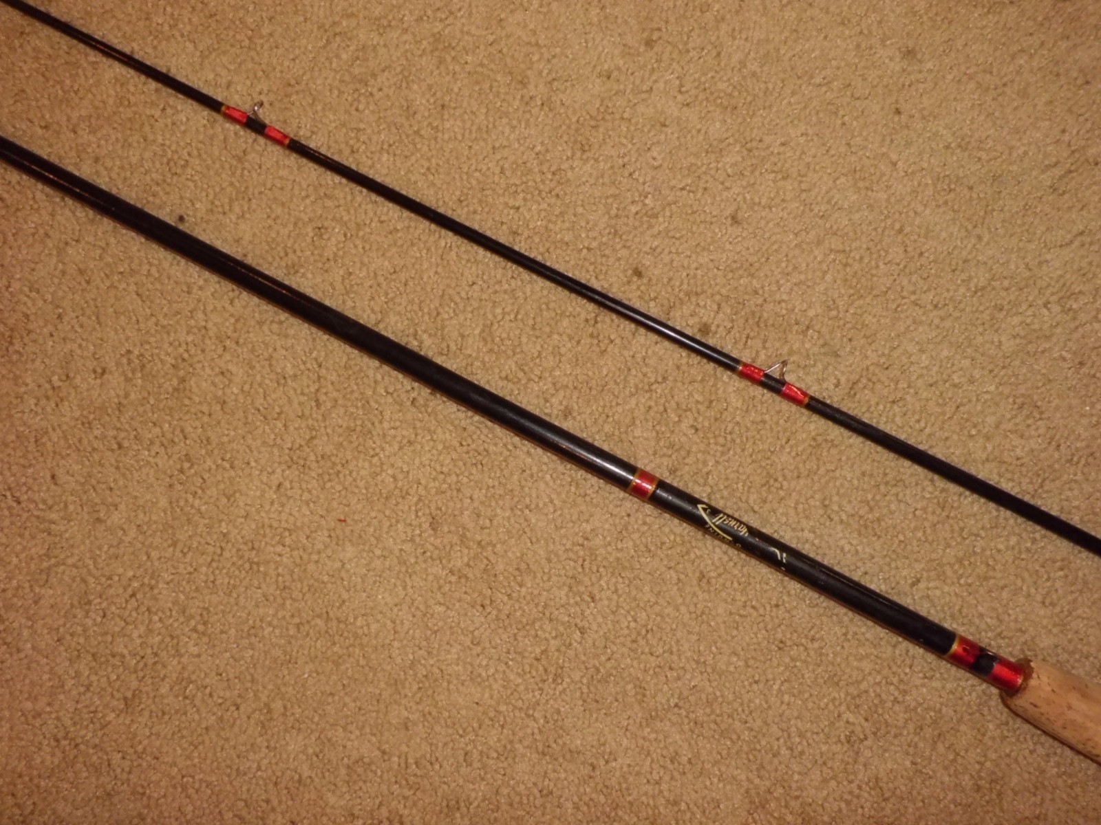 Vintage HARNELL Fly 9′ Rod made in USA- 7/8 fly wt
