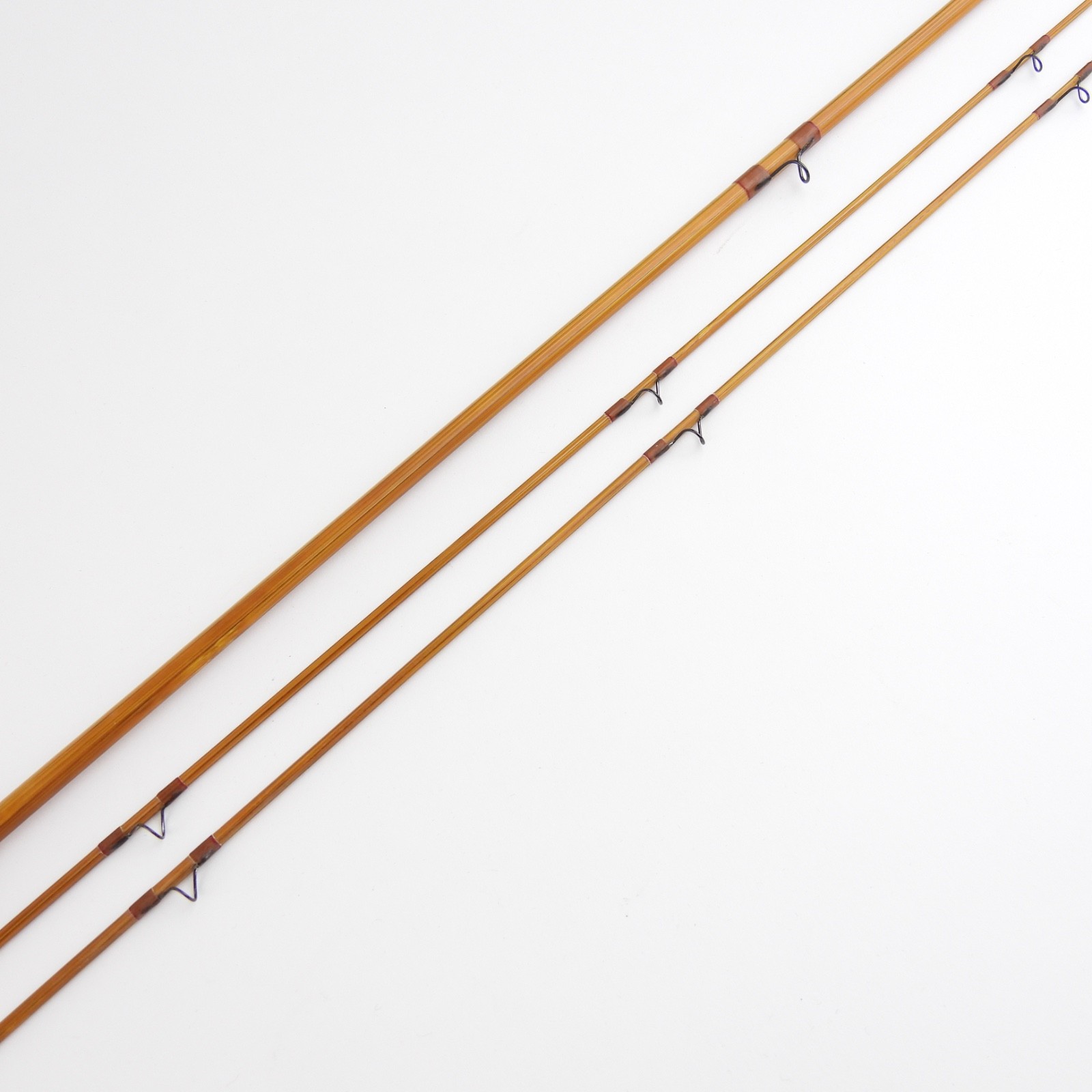 John M. Dann “Oatka Creek Companion” Bamboo Fly Rod. 8’. 4wt. W/ Tube & Sock.