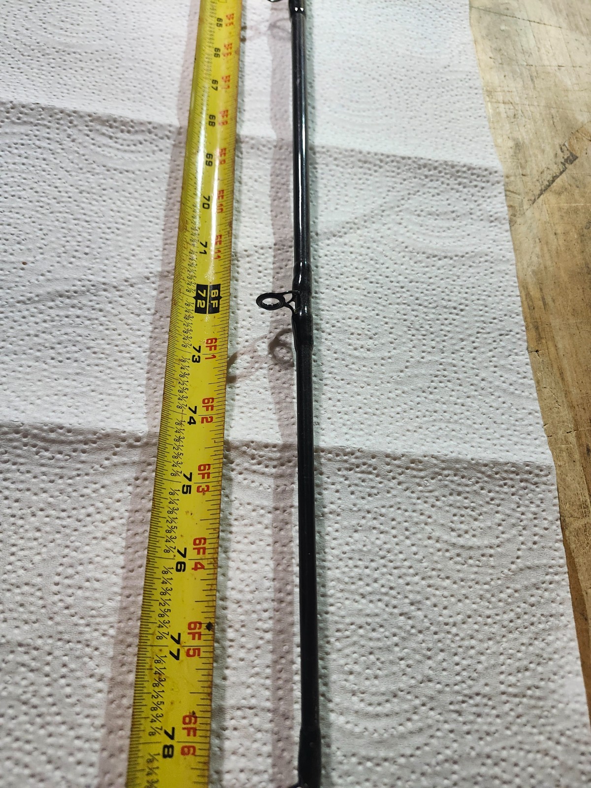 Black River Musky Rod 7′-6″ Heavy Fast Action 76 HF Cranker Rod