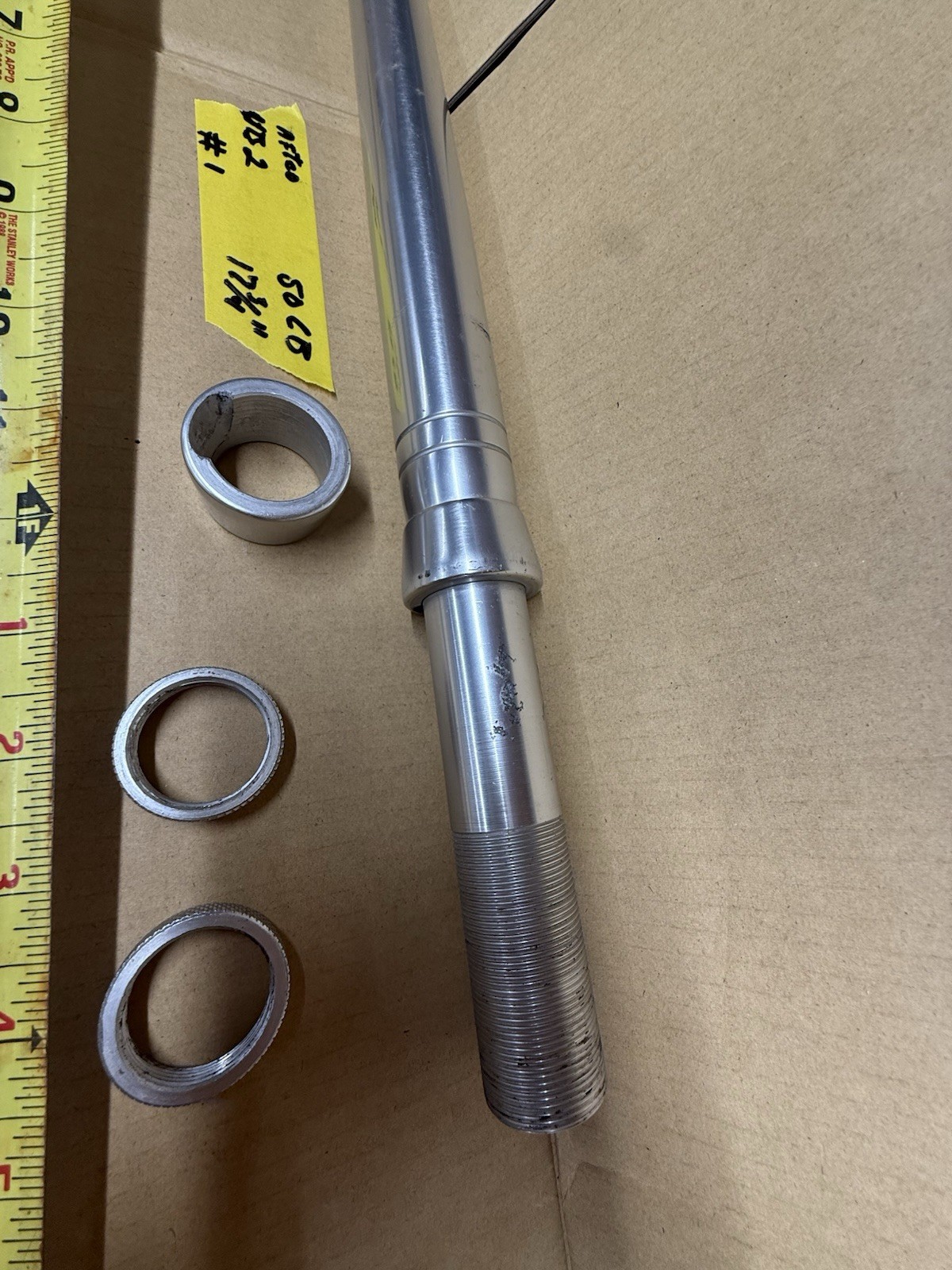 USED AFTCO POLISHED Aluminum Butt 17.5″ UB2 Great condition. 30-50lb class