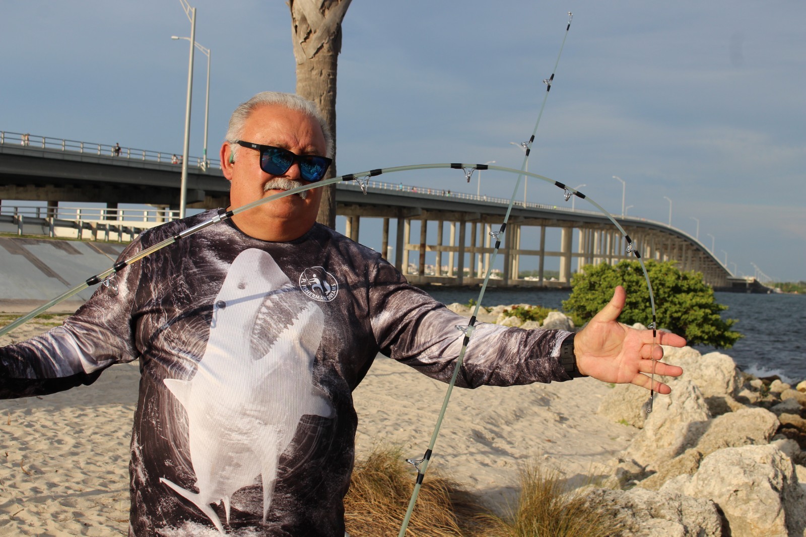Spinning Rod – LARGO STICK I 7ft 1 Section 7 guides -Hook holder – Not Ugly
