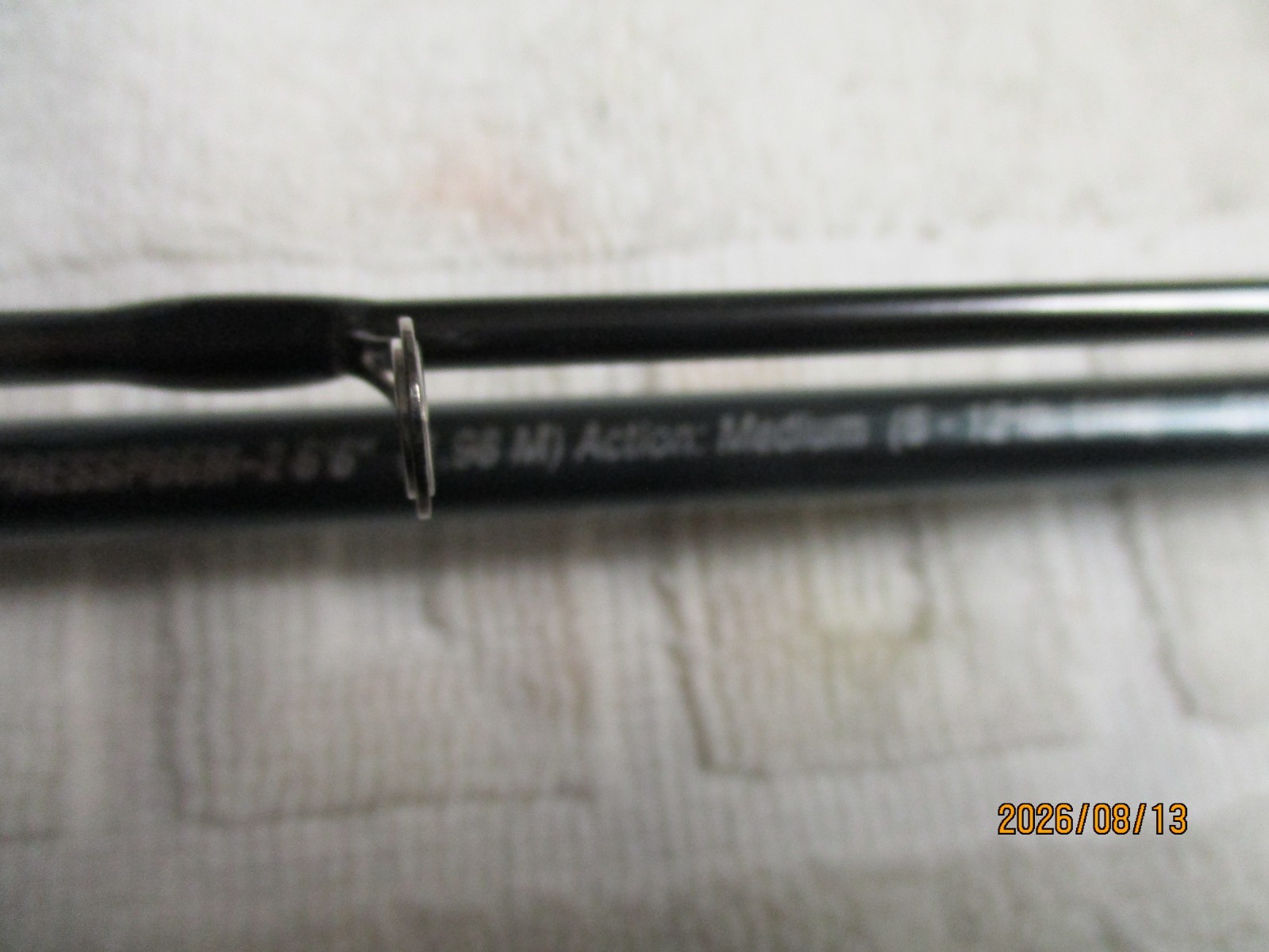 PFLUEGER PRESIDENT SPINNING ROD 6’6″ foot length Medium