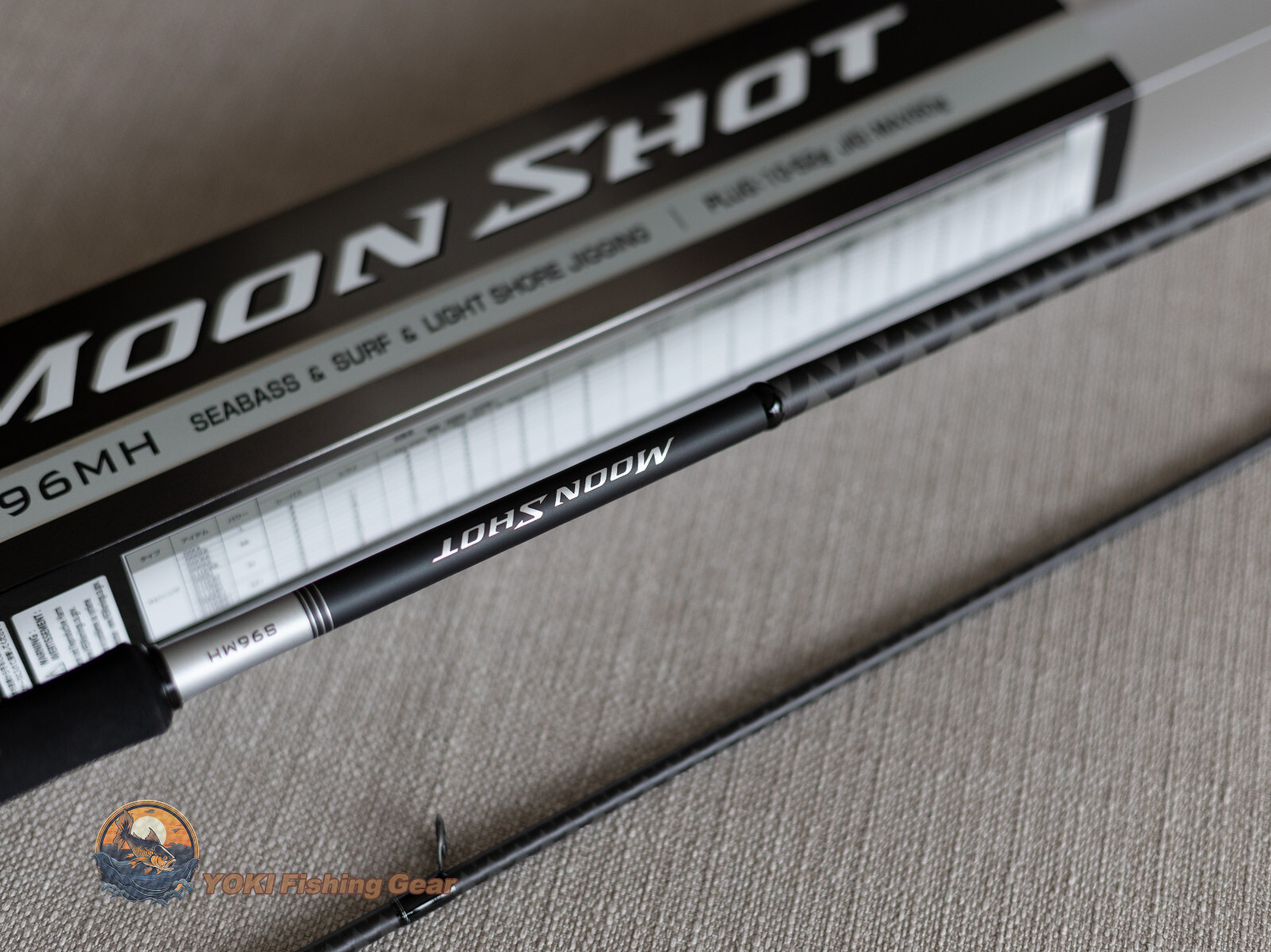 Watch Our Product Video-Shimano 21 Moonshot S96MH Spinning Rod Free Shipping A2