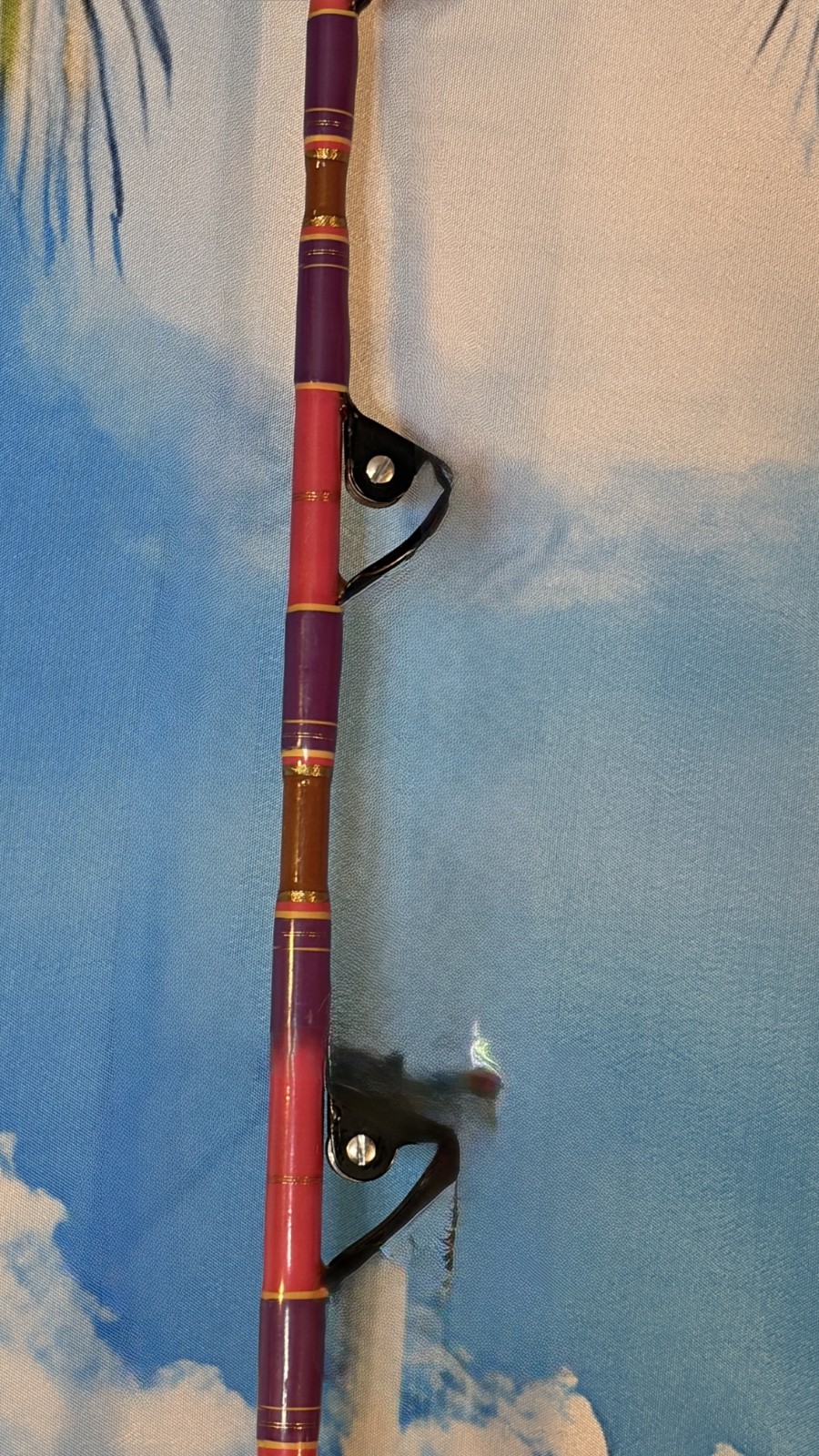 CALSTAR 655XXH Custom The Longfin 50-120lb Saltwater Tuna Rod AFTCO Roller Guide