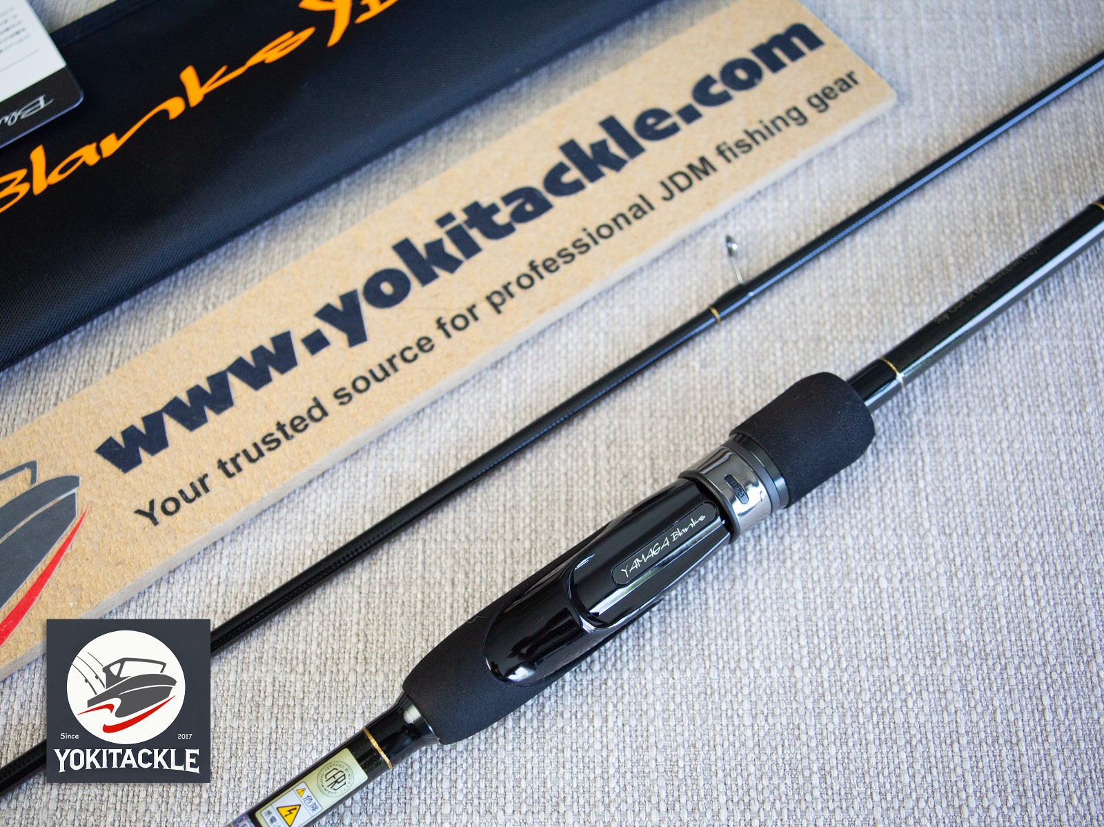 Watch Product Video-YAMAGA Blanks BlueCurrent 83/TZ NANO Flex Fishing Rod A3