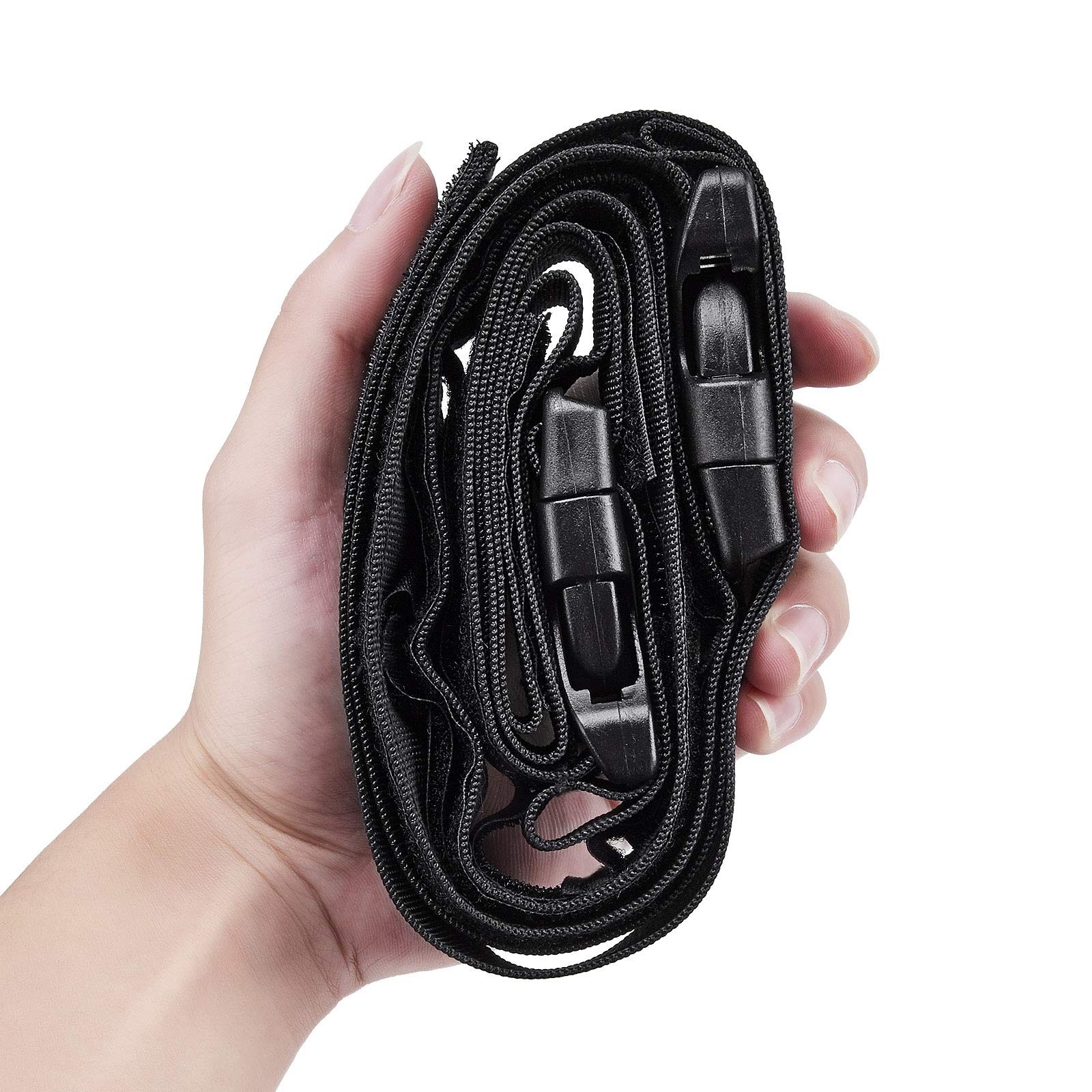 MOPHOEXII Fishing Pole Holder for Car,Car 7.8 x 1 x 10.9 inches, Black