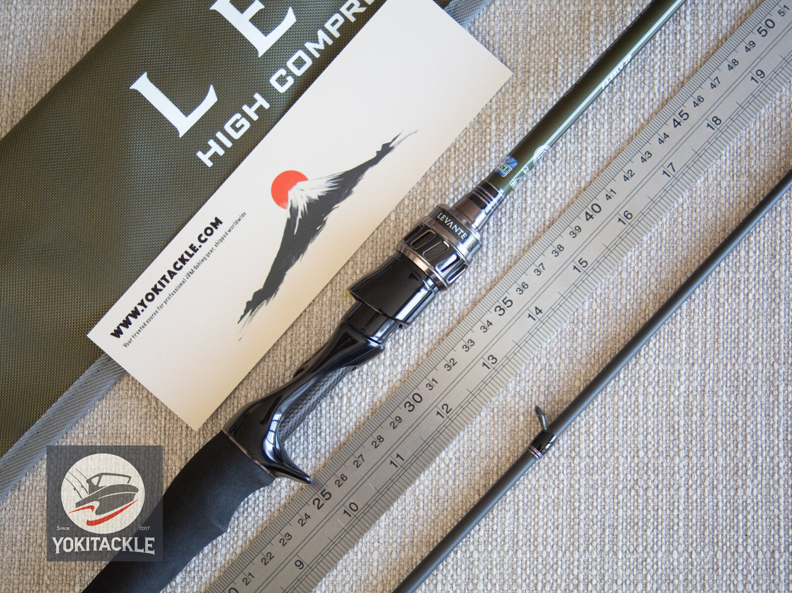 Megabass LEVANTE JP F4-68LV 2P Baitcasting Rod Shipping from JAPAN