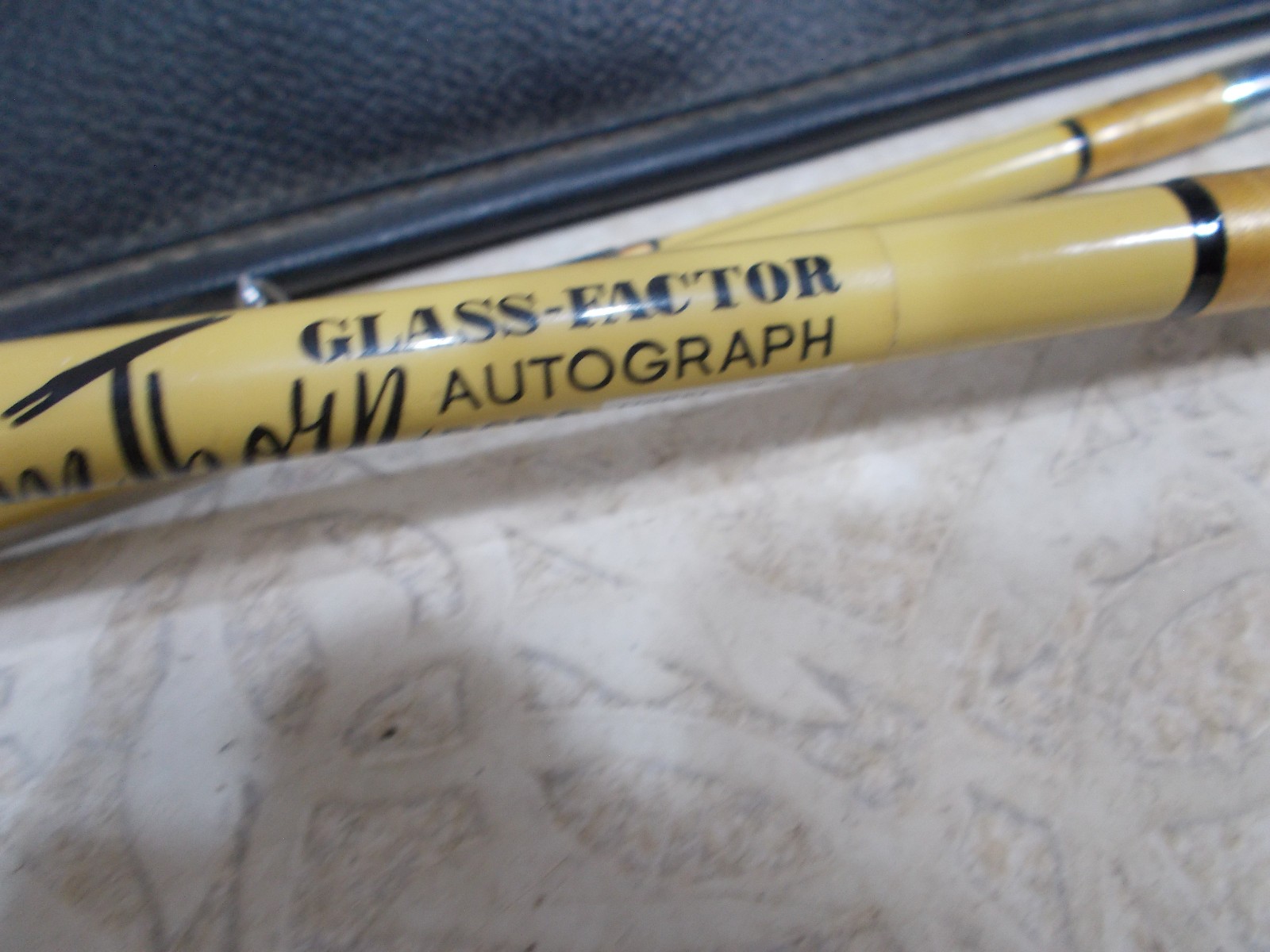 Tom Thorn Glass Factor #780 Fly Fishing Rod 5 Piece 7’6” Cork Handle with Case