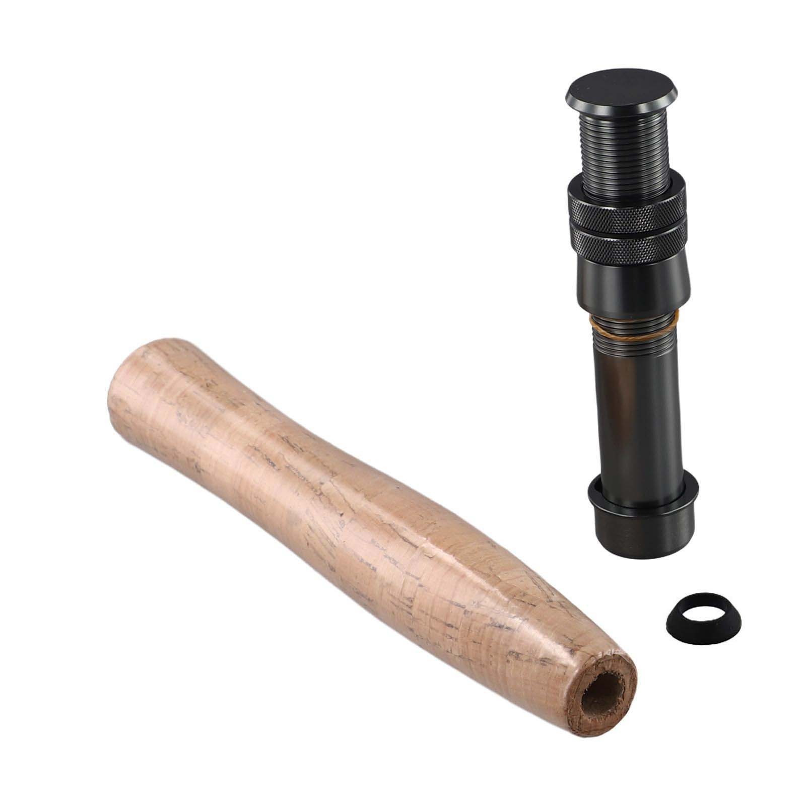 Cork Fly Fishing Rod Handle Grip With Reel Seat DIY Building Repair Kit New