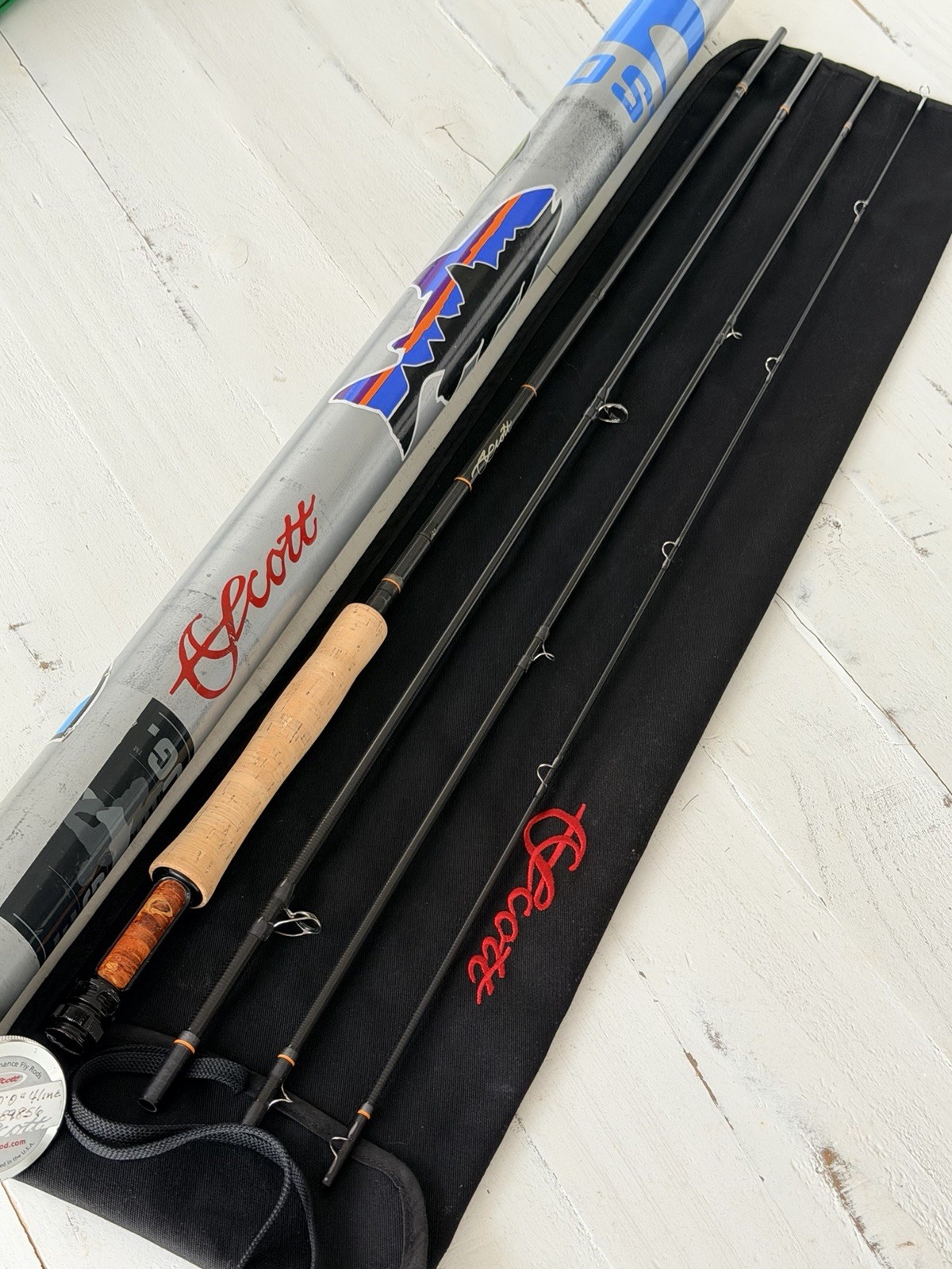 **BEAUTIFUL** 🔥 SCOTT RADIAN 4wt. 10’ft~4pc FlyRod!! 🔥~LEGENDARY~🔥