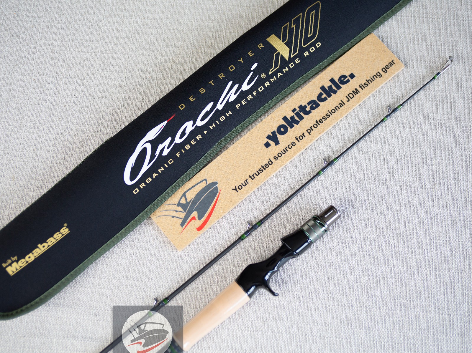 Megabass OROCHI X10 F9-710XT Baitcasting Rod for Bass