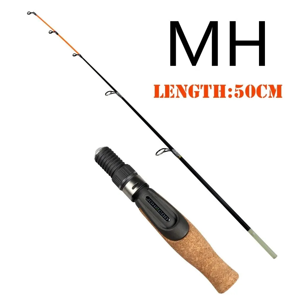 Fishing Rod 50cm Fishing With Flat Tip Quality Glass Fiber Tip With Cork Handle