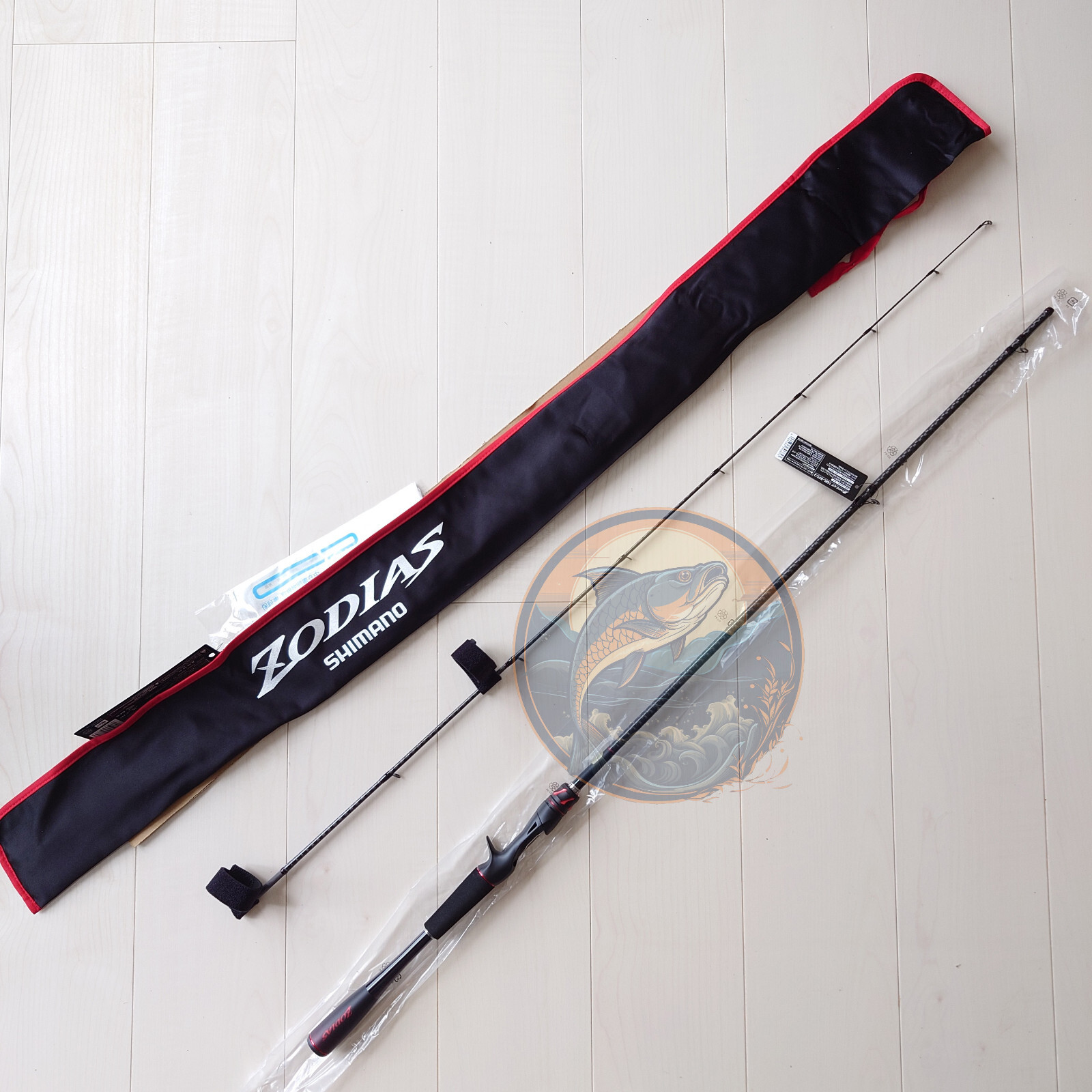 Shimano 20 Zodias 168L-BFS/2 Baitcasting Rod for Bass
