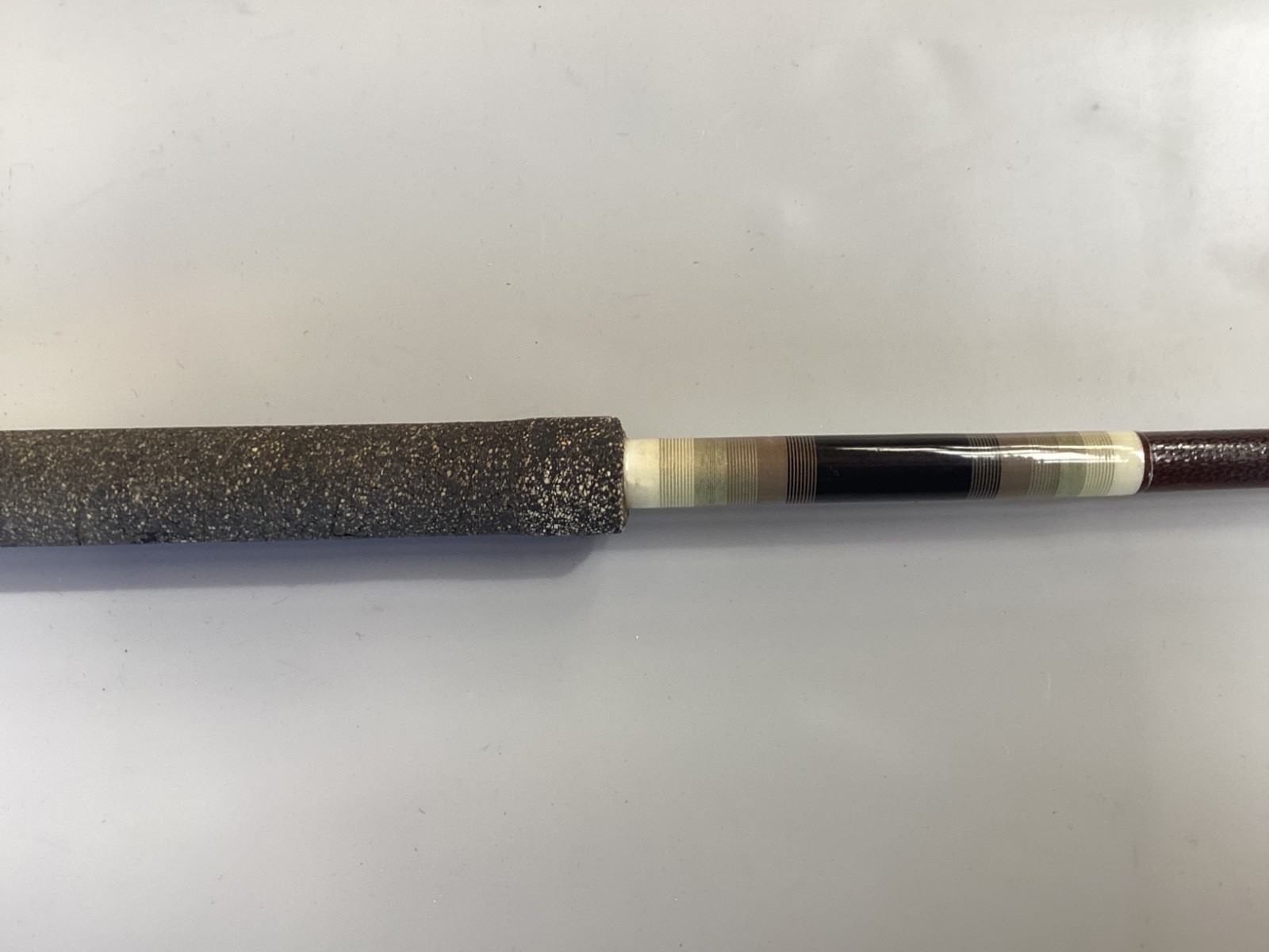 Rail fishing rod, jig stick 6 ft. fiberglass, one piece