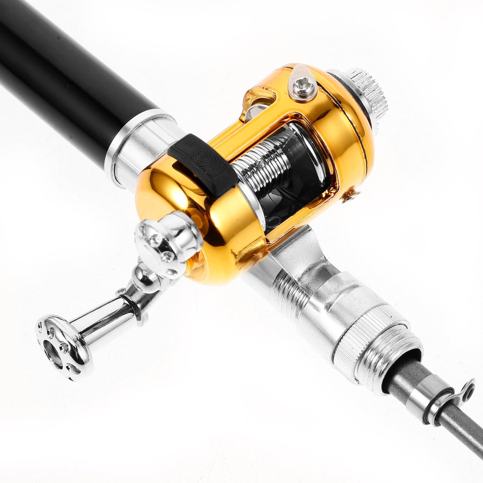 Portable Telescopic Aluminum Alloy Fishing Rod Pen-Style Retractable Pocket P…