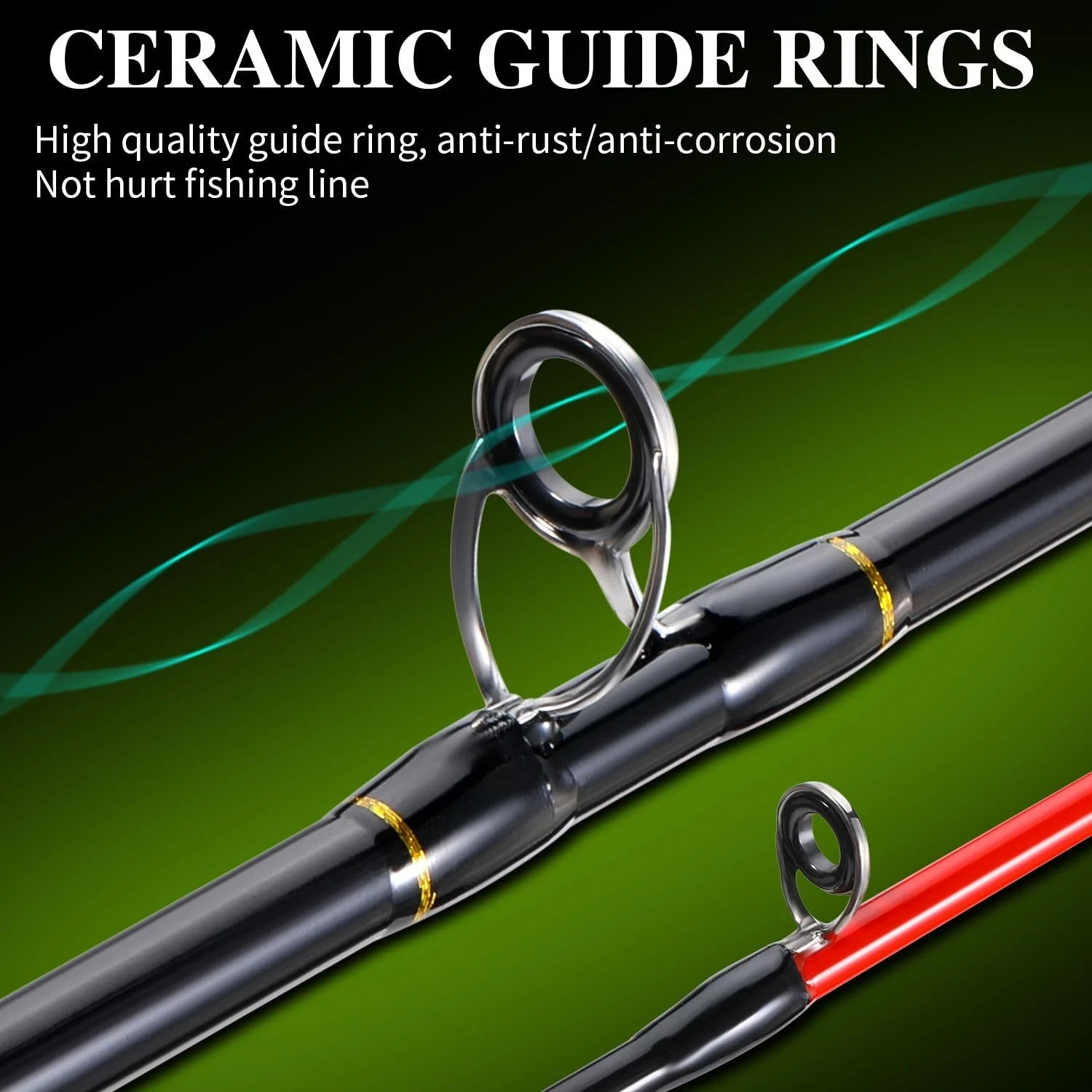 Slow Pitch Jigging Rod, 40 Ton Carbon 1.7m/5.6ft, 1.7m/5.6ft