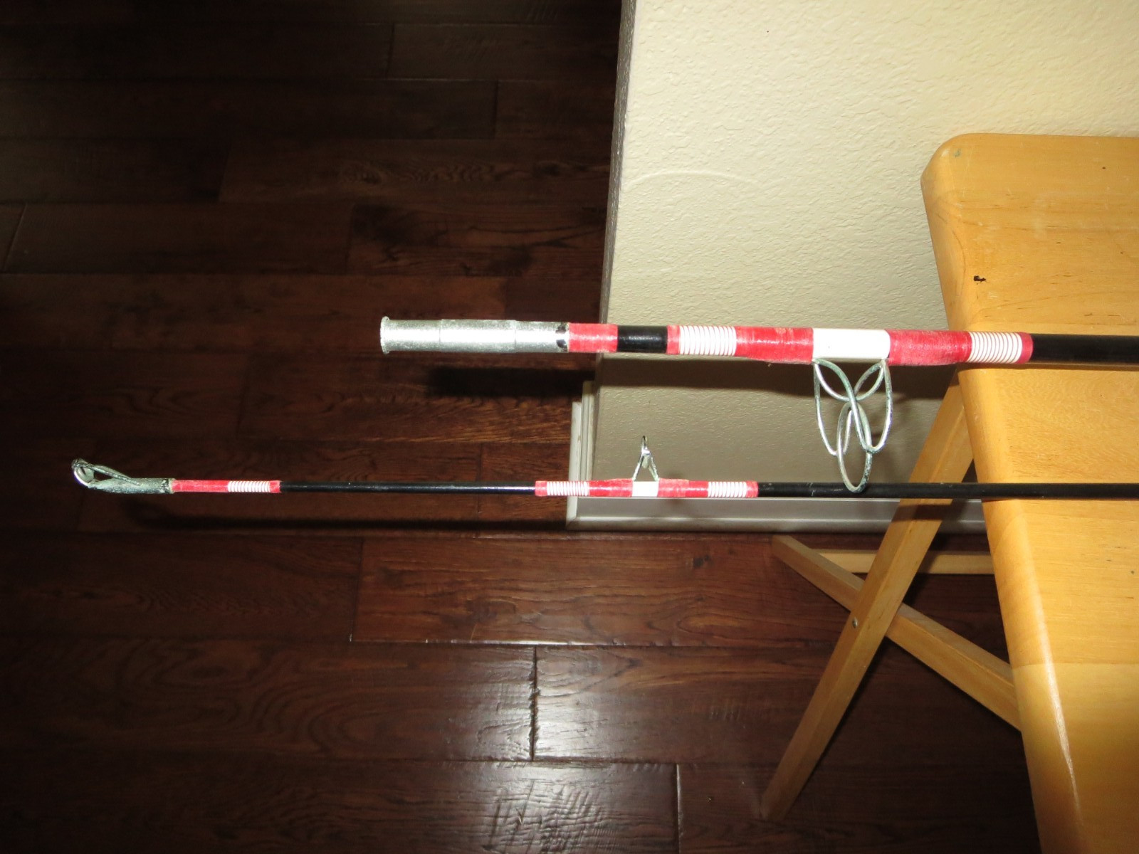 Vintage Tuna King Fishing Surf Deep Sea Rod 7’6″ Western Hoegee Co. Glendale CA.