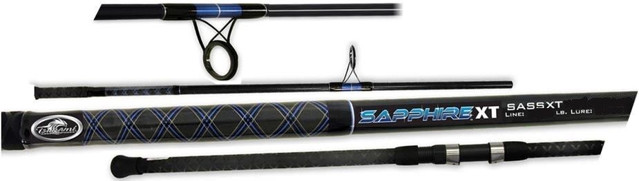 Tsunami Sapphire XT 2pc Saltwater Surf Spinning Rods [8-11]