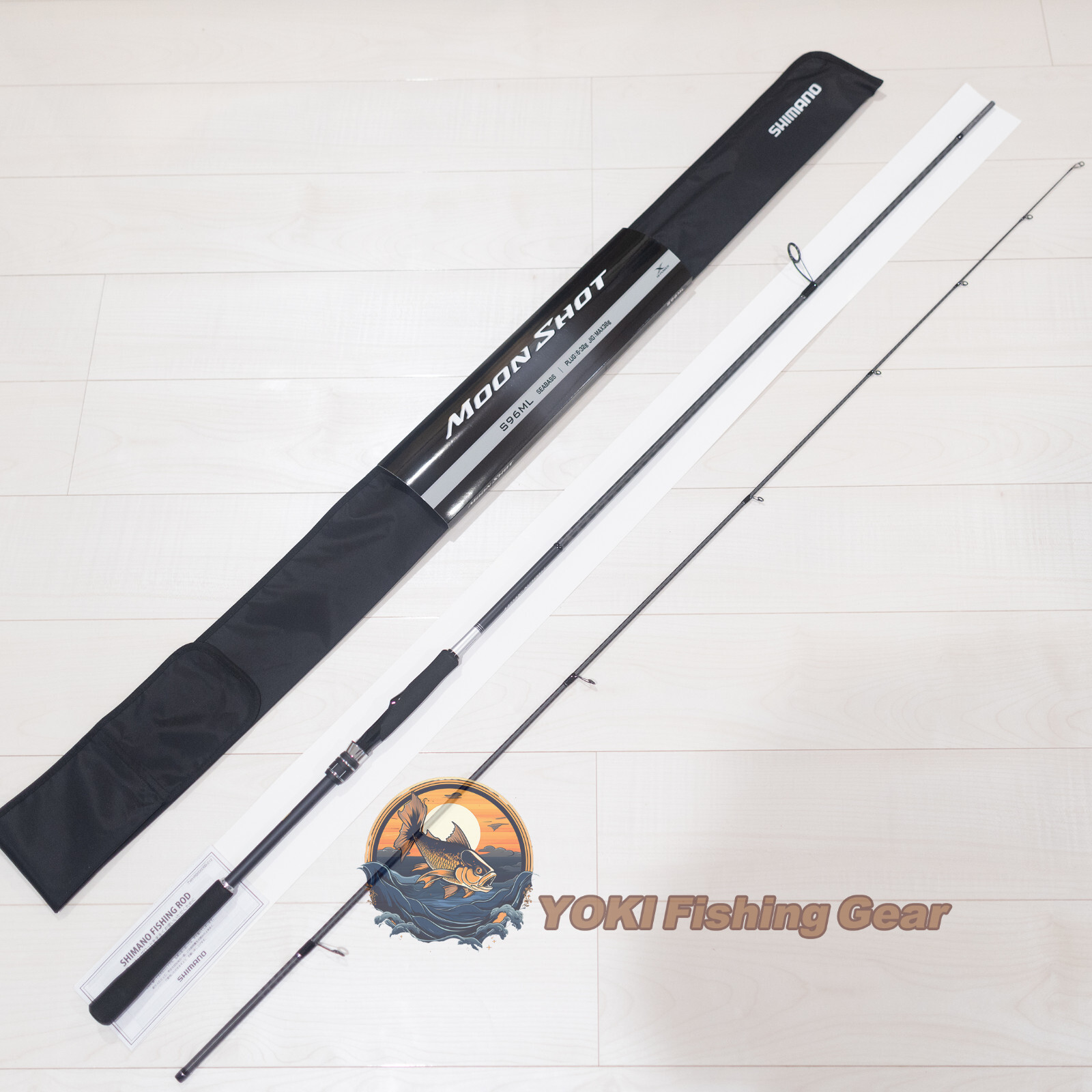 Shimano 21 Moonshot S96ML Spinning Rod Free Shipping A2-Watch Our Product Video