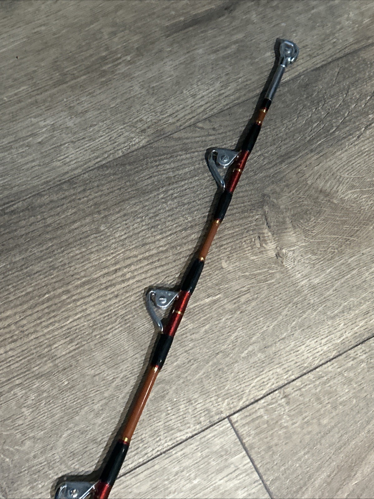 6’ Sabre By Penn 50-150 LB TROLLING/ Fishing Rod , Roller Med-hev, Tuna-shark