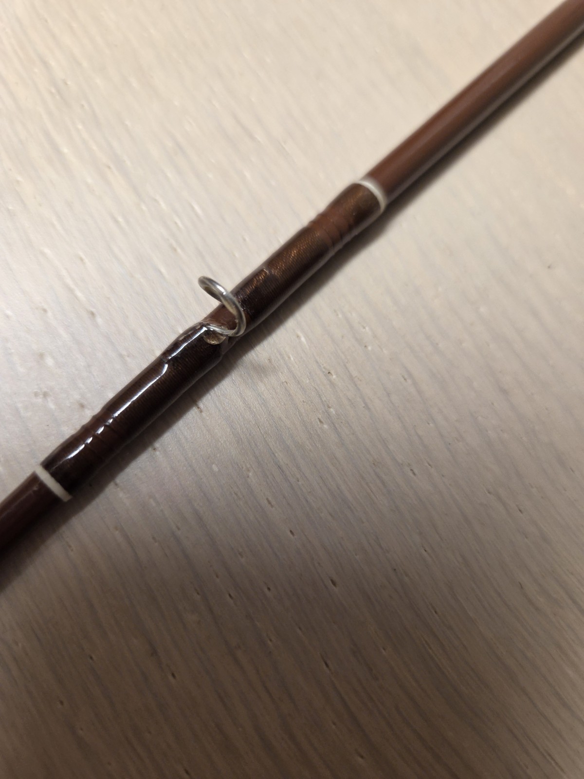 Shakespeare Classic FY12-R 8ft 3pc Fly Rod Medium Fiberglass Brown
