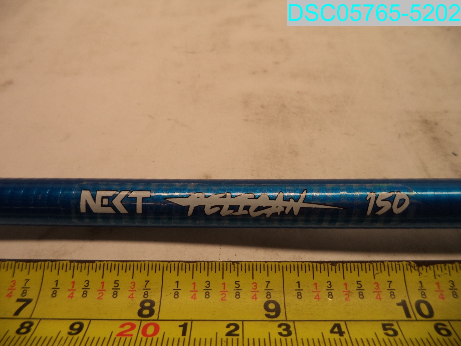 67″ Blue & Black Next Pelican 150 Telescopic Collapsible Extendable Fishing Rod