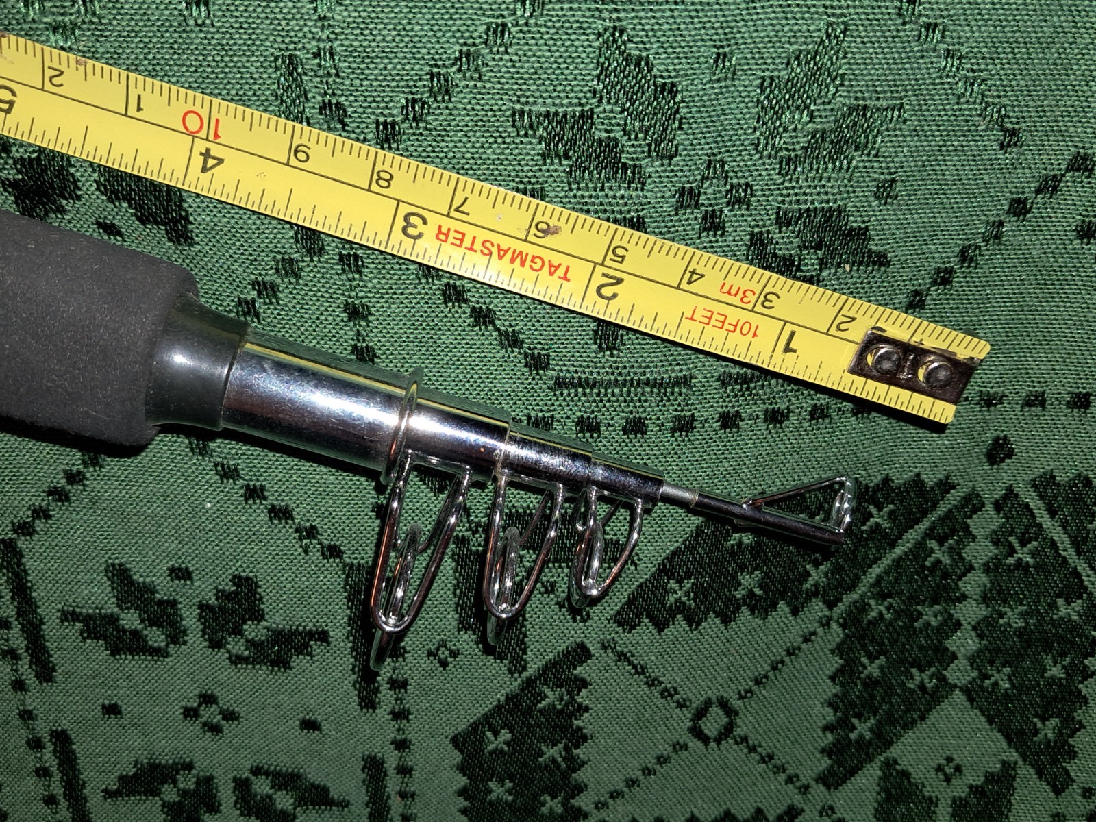 NEW VINTAGE DAVIDCRAFT K-312 COLLAPSEABLE SPINNING ROD 65 IN. LONG, VERY NICE