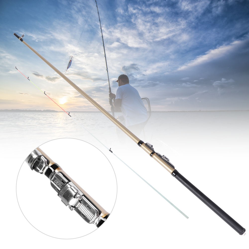 Telescopic Spinning Fishing Rod Portable And Durable For Ice Fishing QHDY