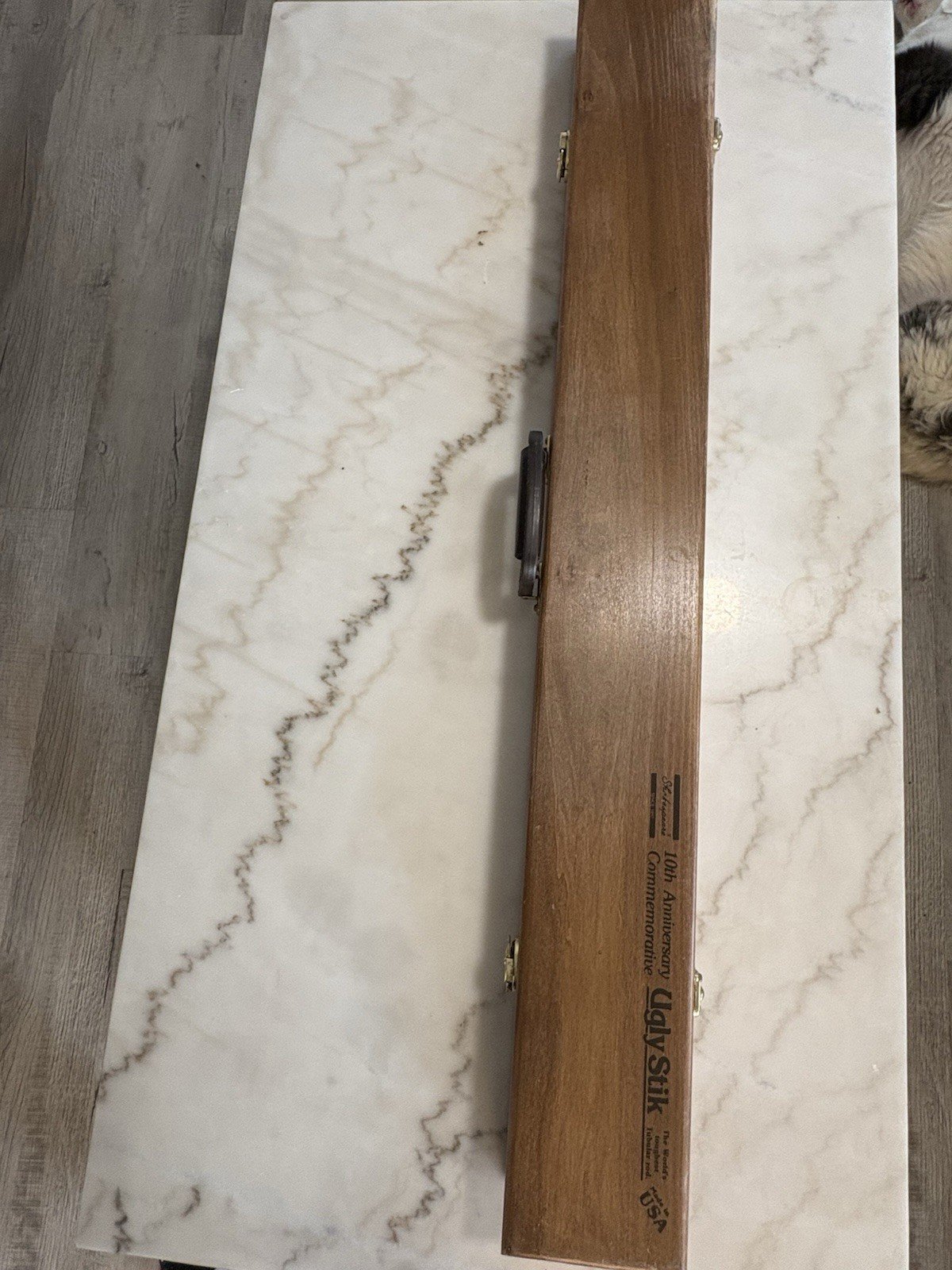 Shakespeare Ugly Stik 10th Anniversary Commemorative Fishing Rod w/ Wooden Case