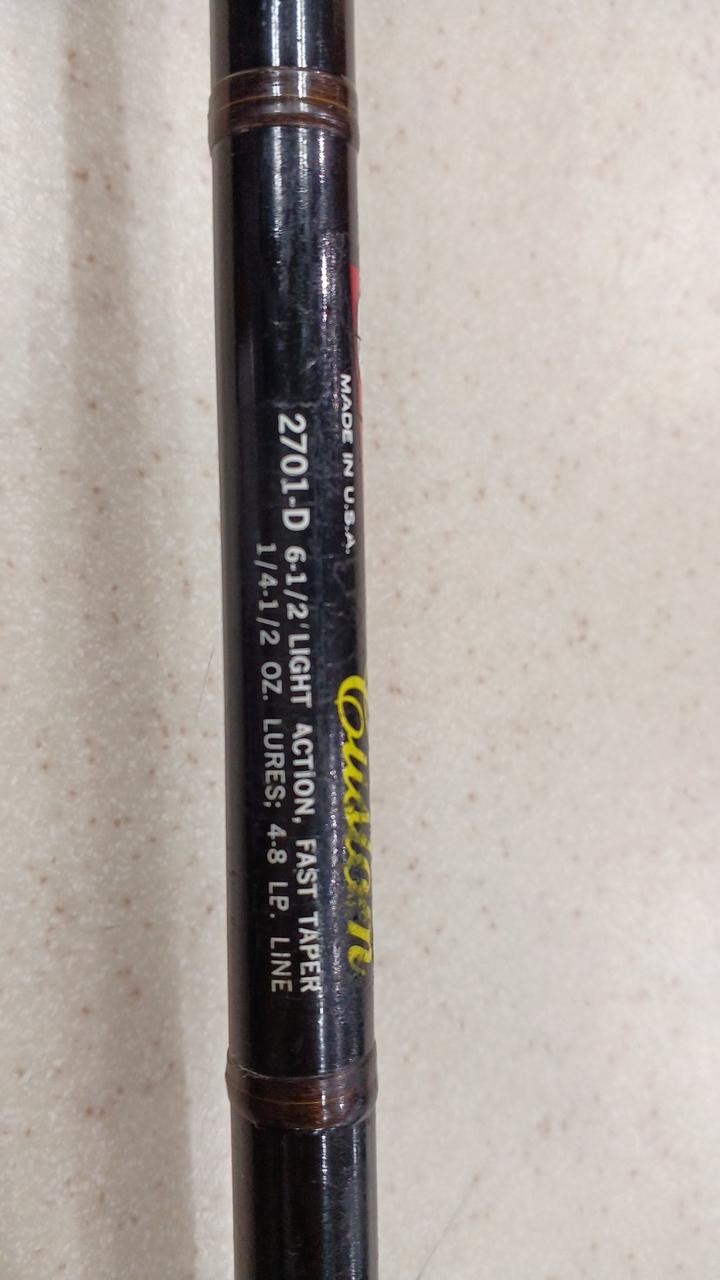 Garcia Conolon Custom 2701-D Spinning Fishing Rod 7ft 2in, Light Action