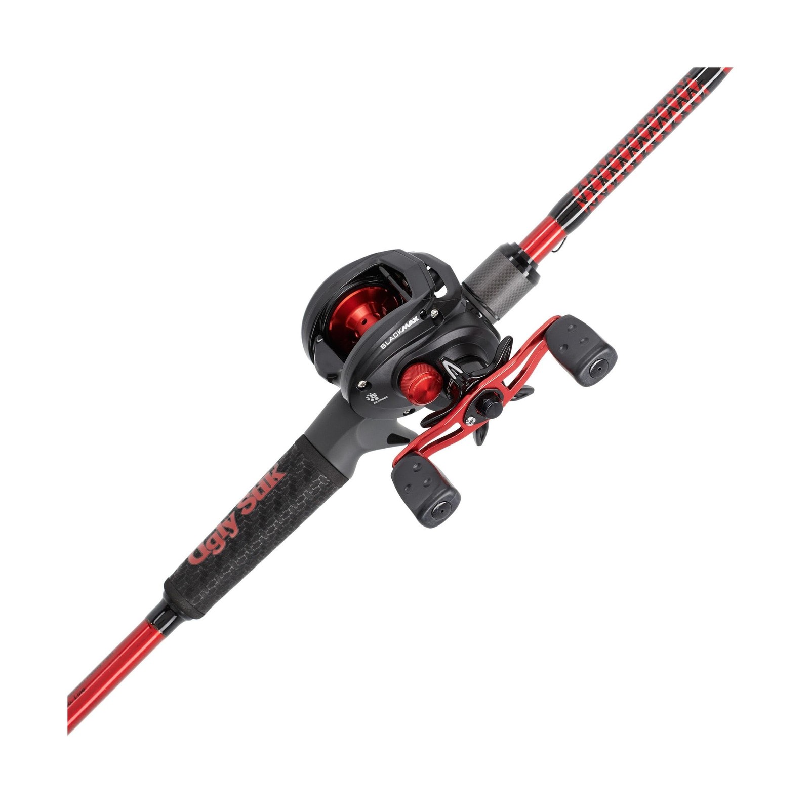 Ugly Stik Carbon Low Profile Baitcast Reel and Fishing Rod Combo
