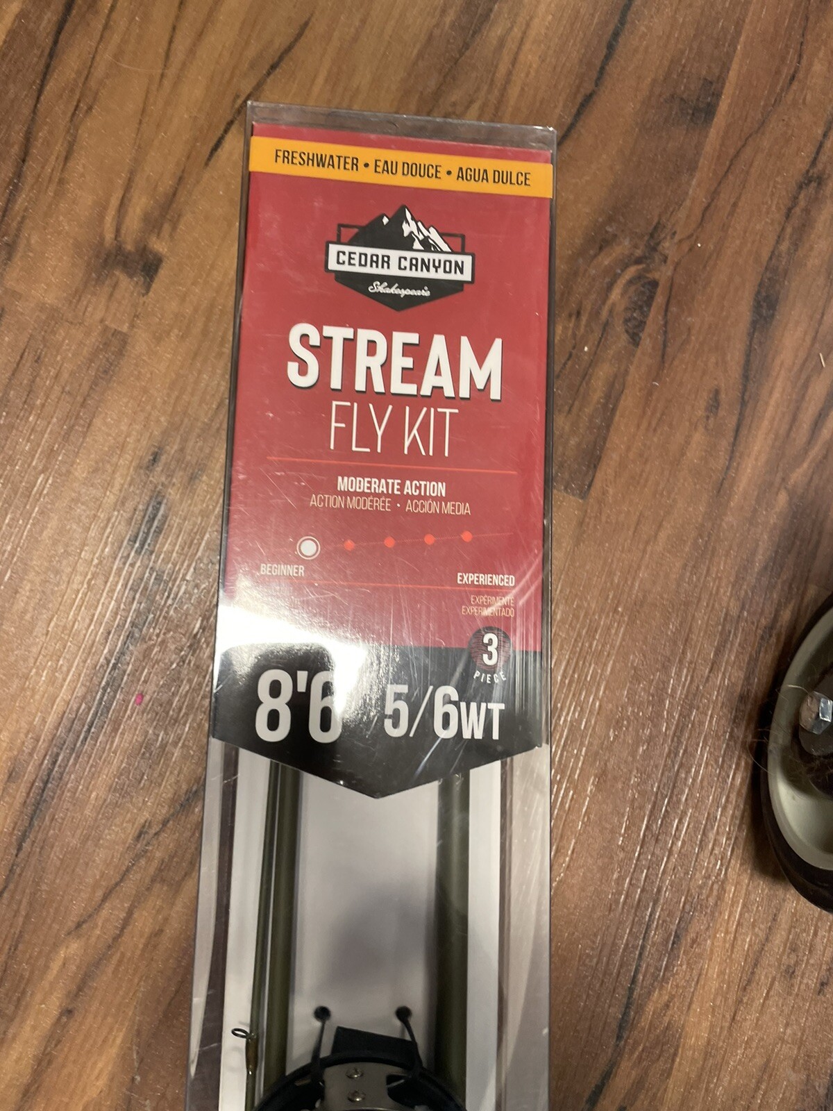 New Shakespeare Cedar Canyon Stream Fly Rod Kit 8’6” 5/6wT Moderate Action