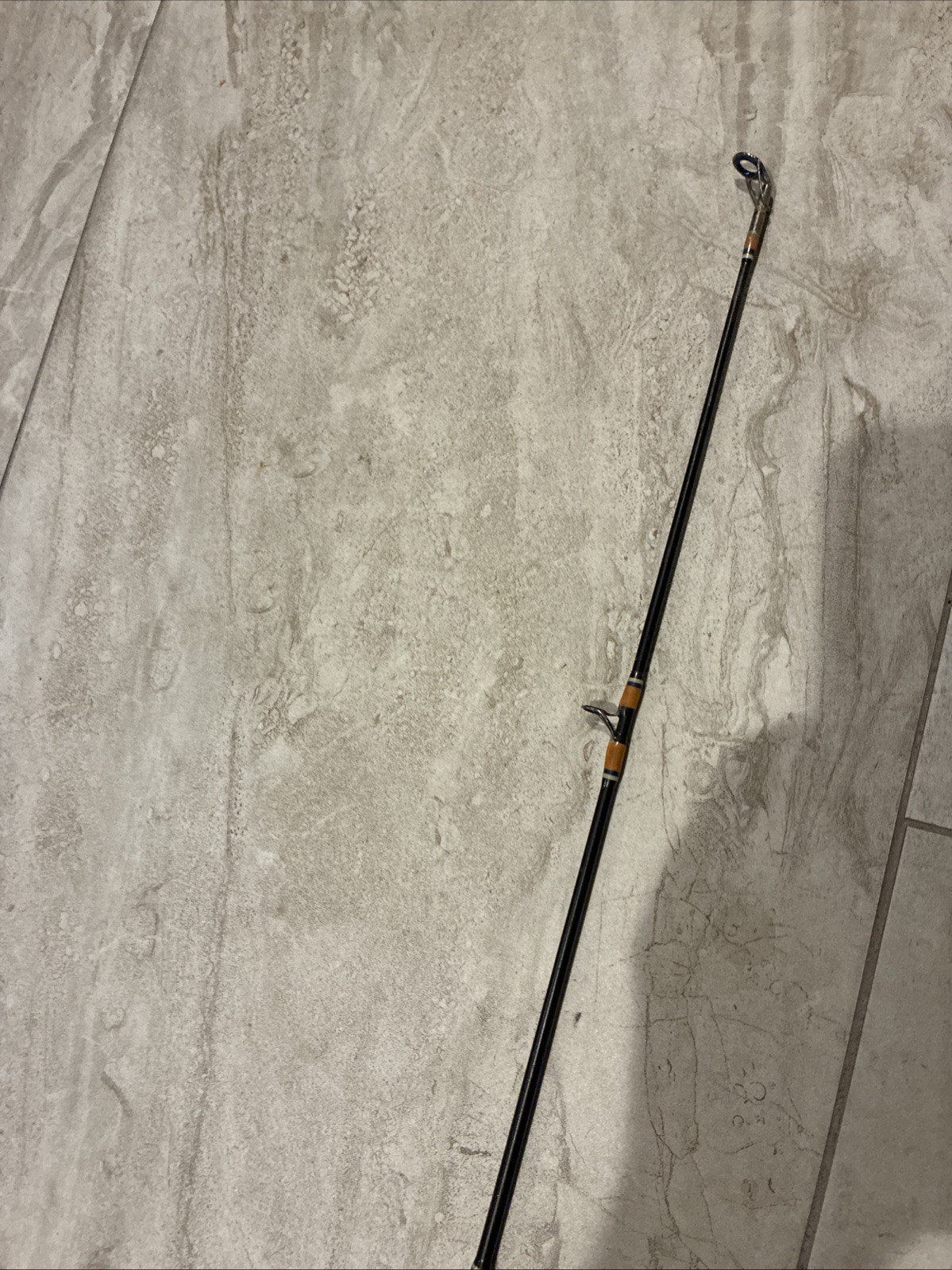 Nice Preowned custom built 6’-10” bass fishing rod “GO STROS 2017 WS Champs”