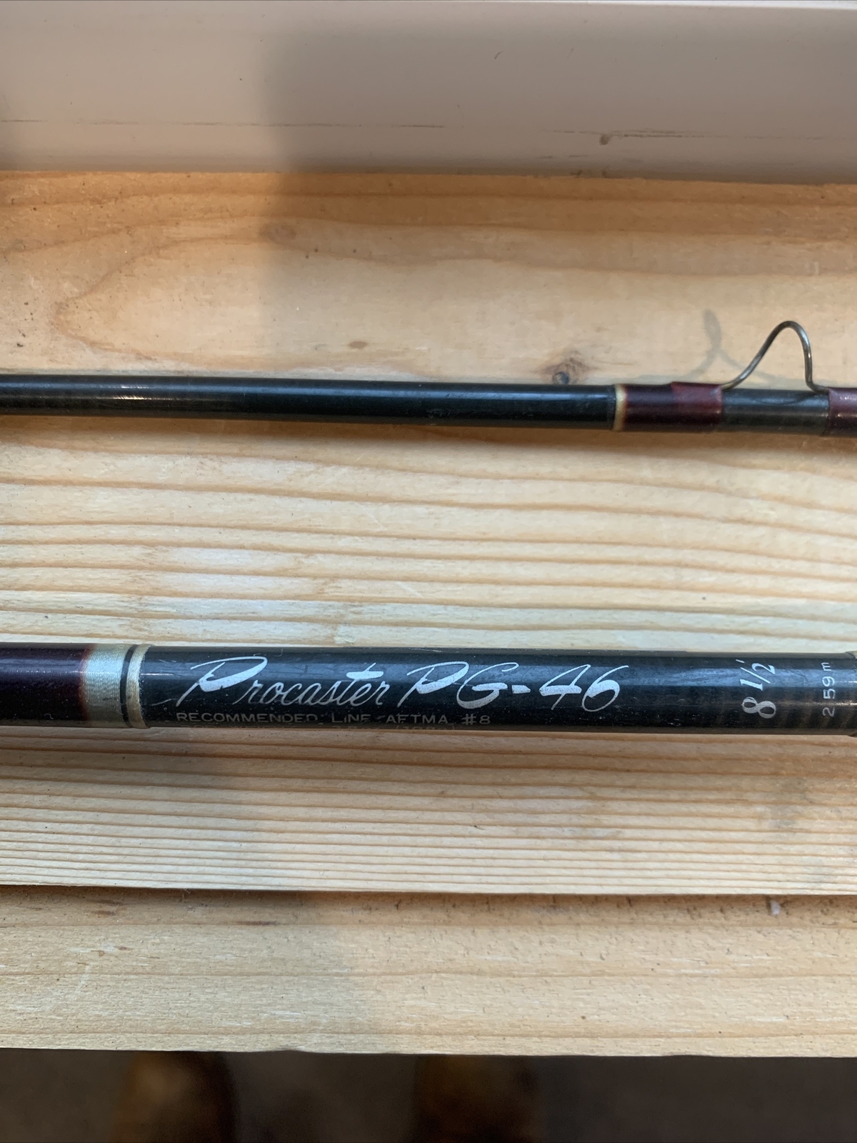 Vintage Daiwa Procaster PG-46 Fly Rod 8 1/2’ 8WT