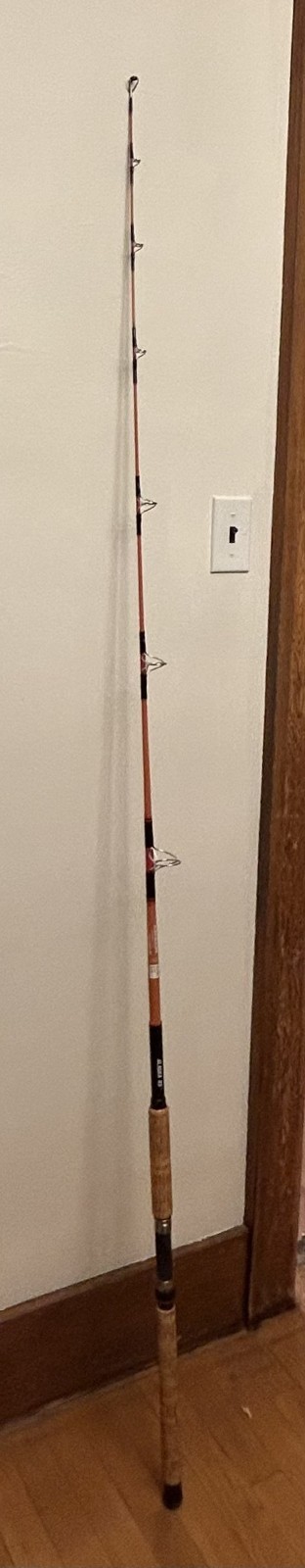 Kencor 49-66MS 6’6” 2 Piece Tenlew Magnaglas 8-30lbs Spinning Fishing Rod