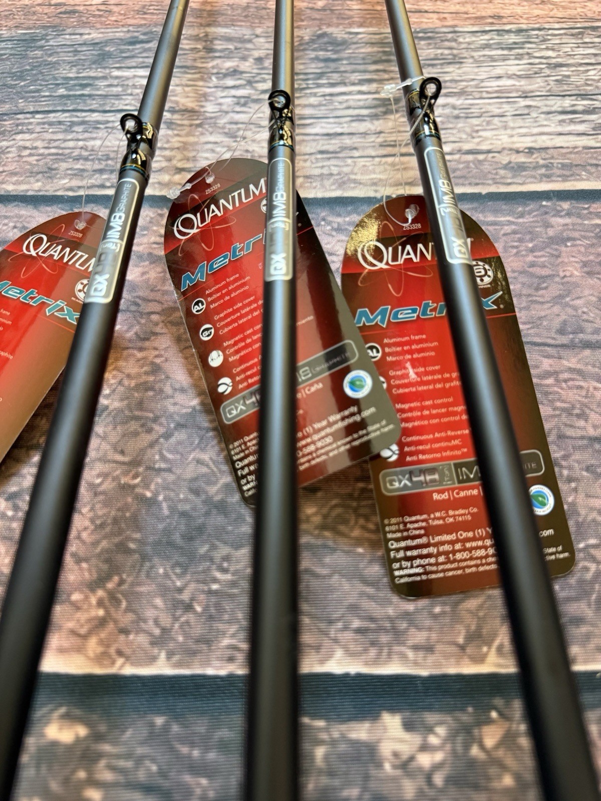 (Lot of 3) Quantum Metrix 7’ Medium Heavy